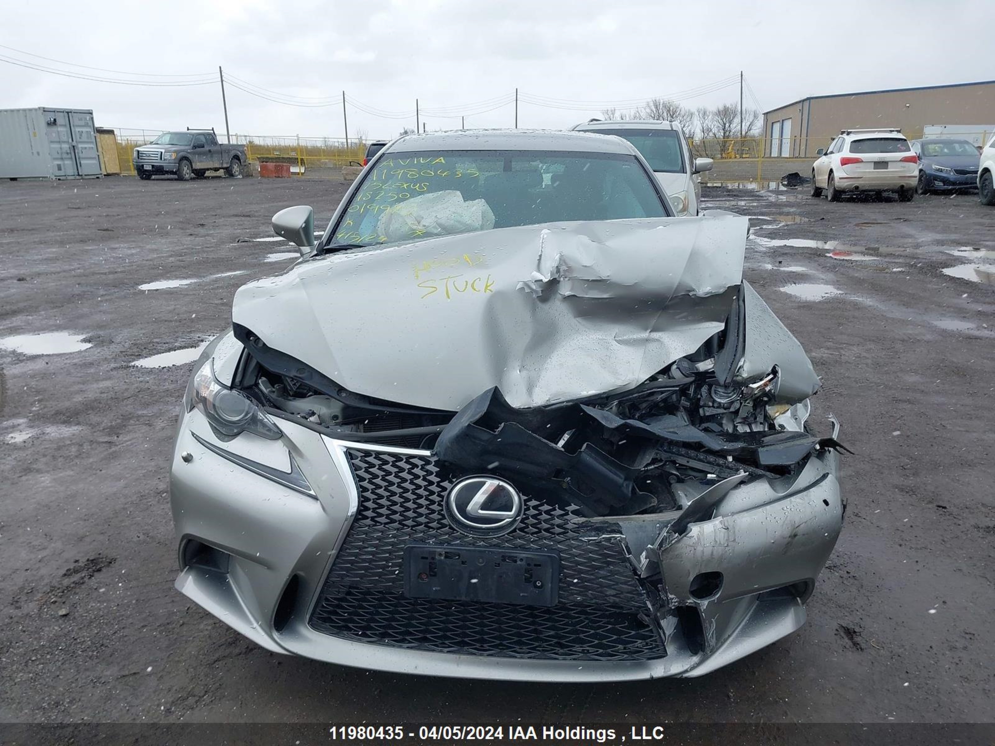 Photo 11 VIN: JTHCF1D23F5019973 - LEXUS IS 