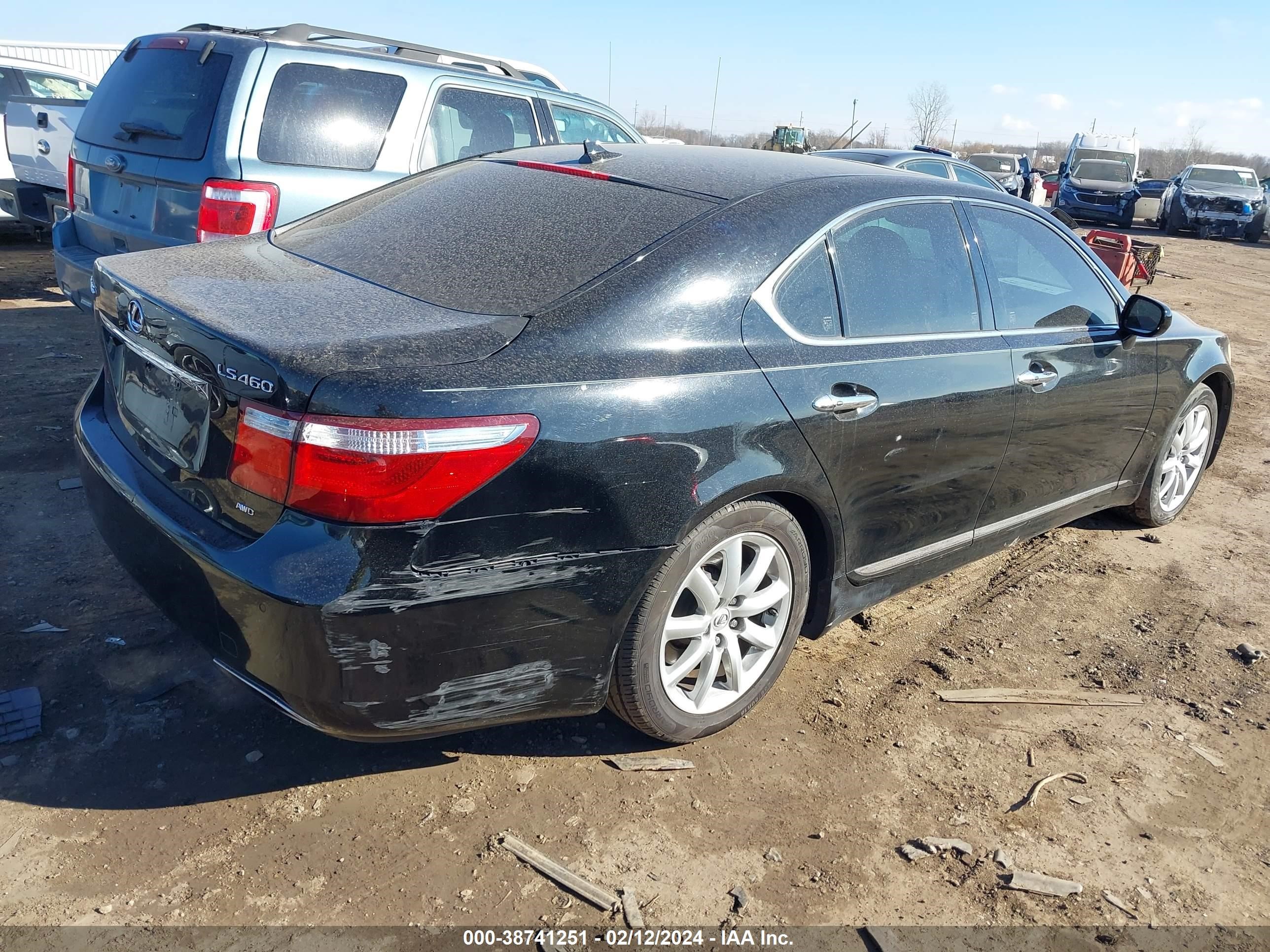 Photo 3 VIN: JTHCL46FX95002795 - LEXUS LS 