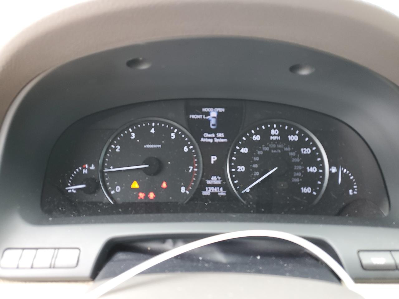 Photo 8 VIN: JTHCL5EF8F5024541 - LEXUS LS 
