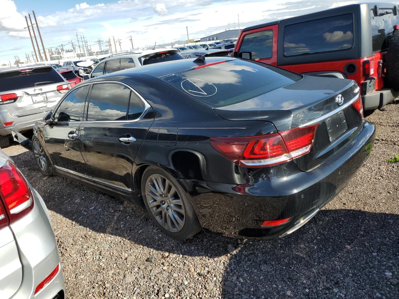 Photo 1 VIN: JTHDL1EF6F5007203 - LEXUS LS 