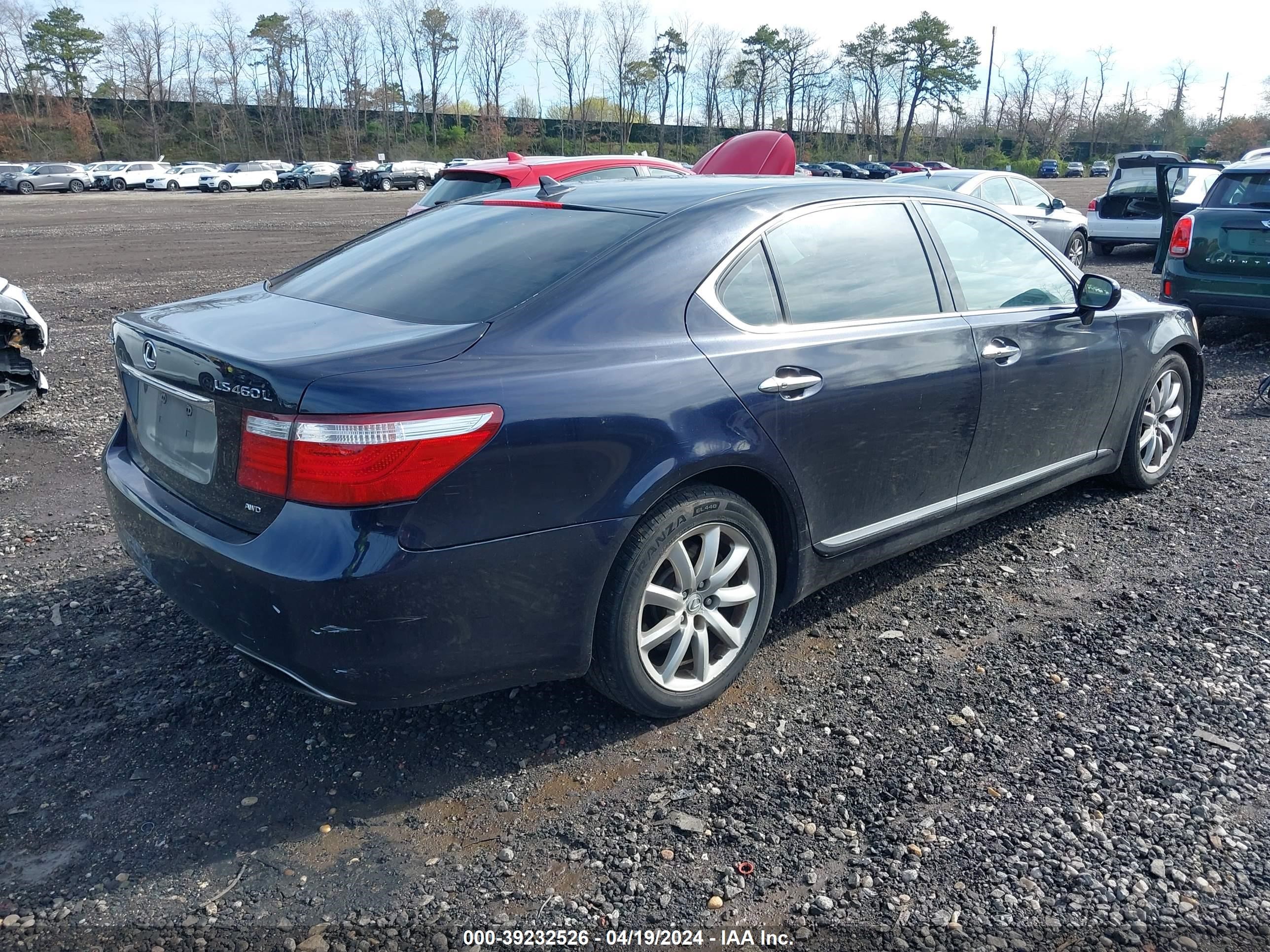 Photo 3 VIN: JTHDL46F895000905 - LEXUS LS 