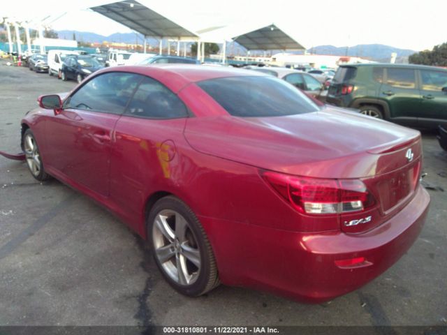 Photo 2 VIN: JTHFF2C2XC2522367 - LEXUS IS 250C 