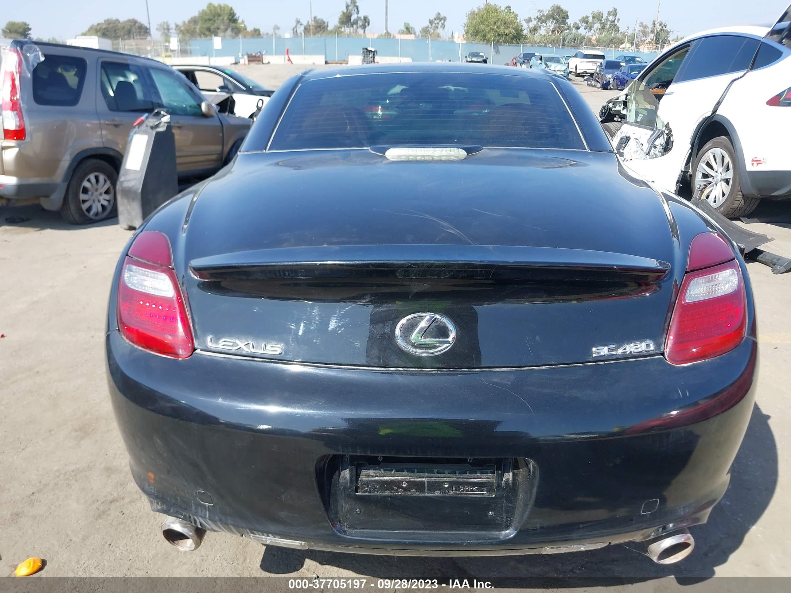 Photo 15 VIN: JTHFN45Y479014036 - LEXUS SC 