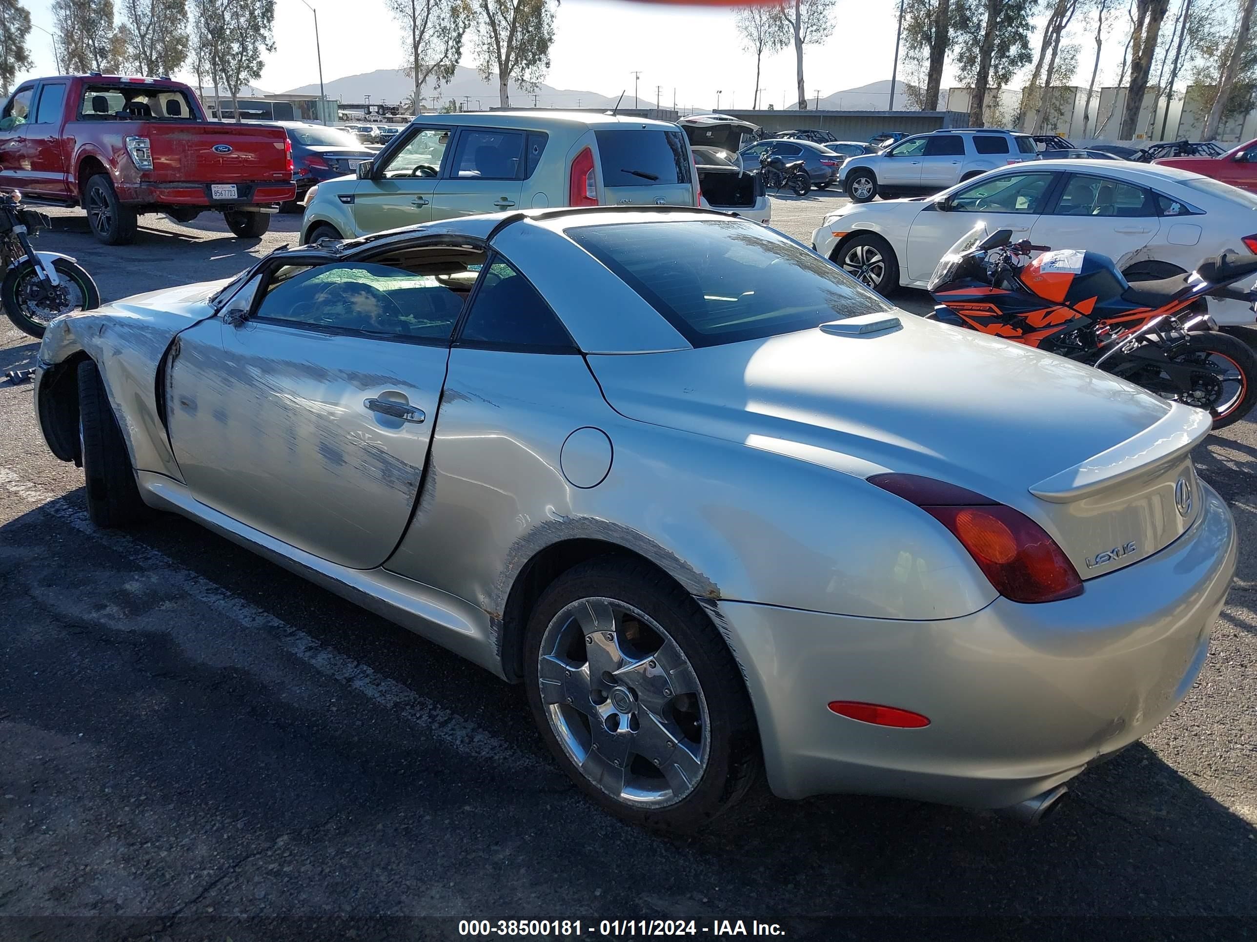 Photo 2 VIN: JTHFN48Y020012728 - LEXUS SC 