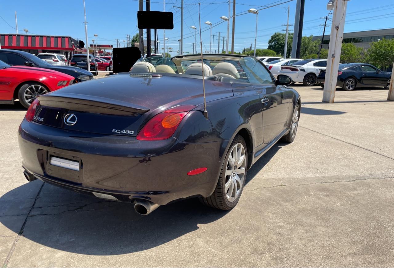 Photo 3 VIN: JTHFN48Y020021428 - LEXUS SC 