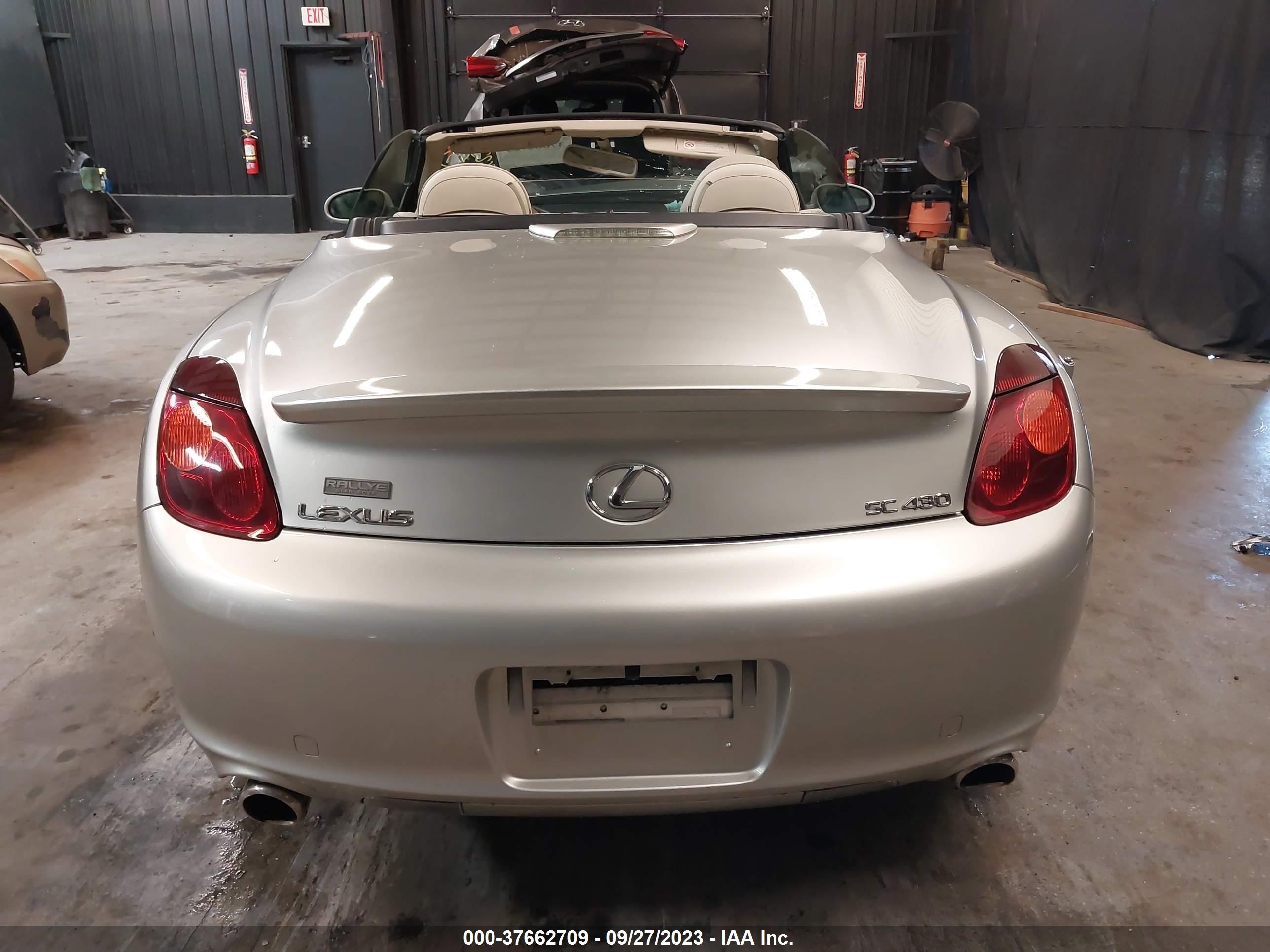 Photo 16 VIN: JTHFN48Y030035654 - LEXUS SC 