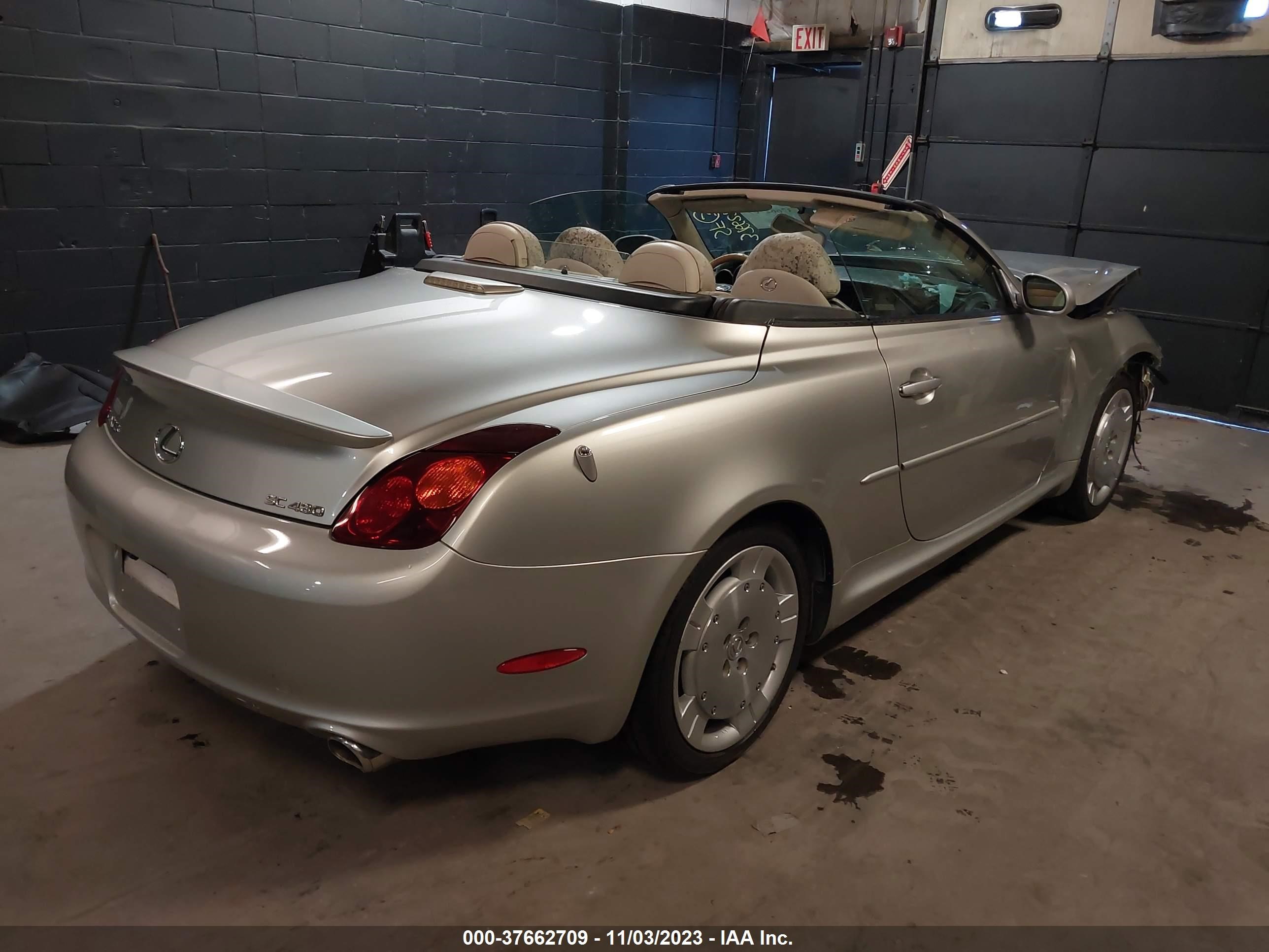 Photo 3 VIN: JTHFN48Y030035654 - LEXUS SC 