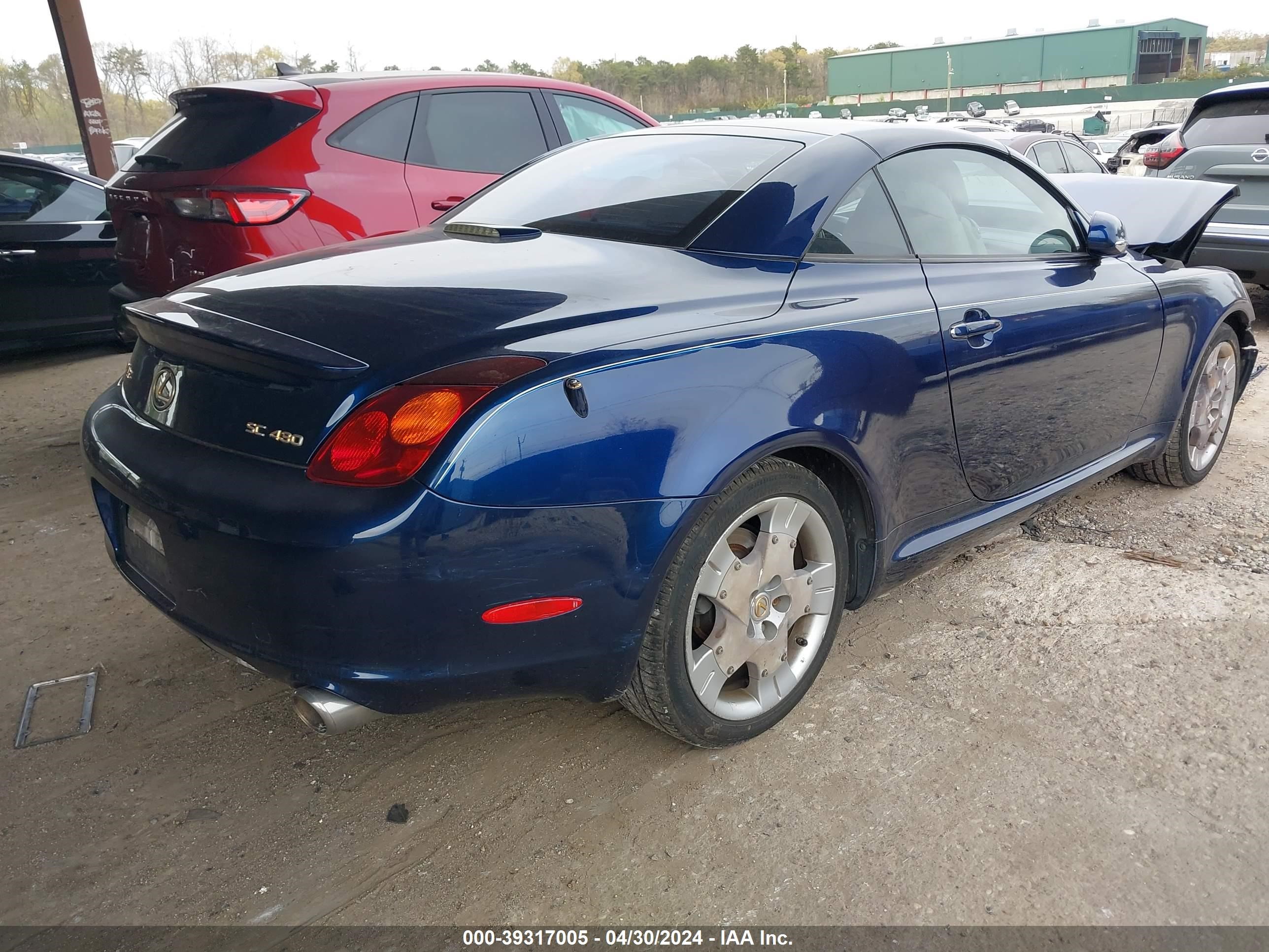 Photo 3 VIN: JTHFN48Y040055274 - LEXUS SC 