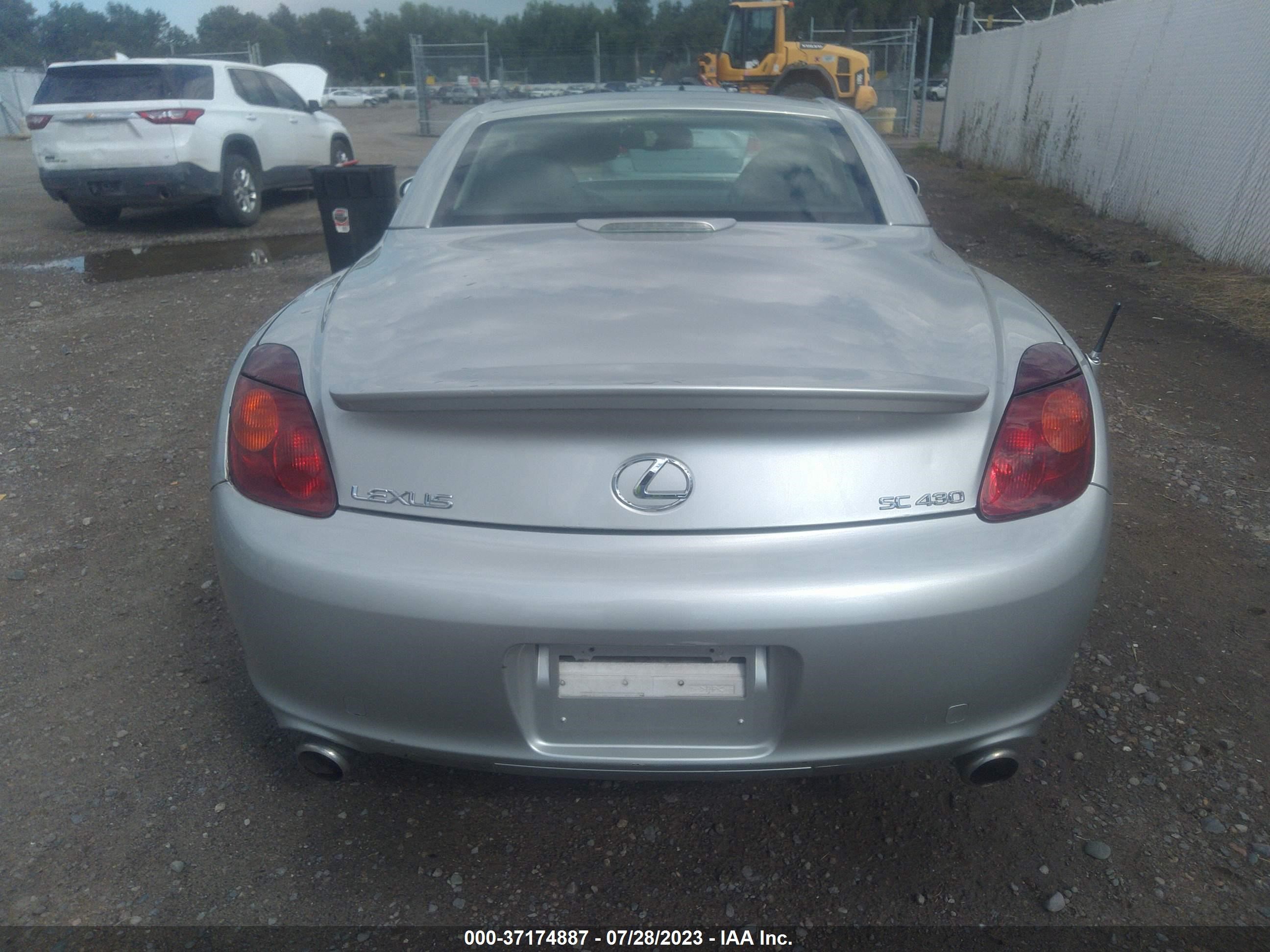 Photo 15 VIN: JTHFN48Y050068799 - LEXUS SC 