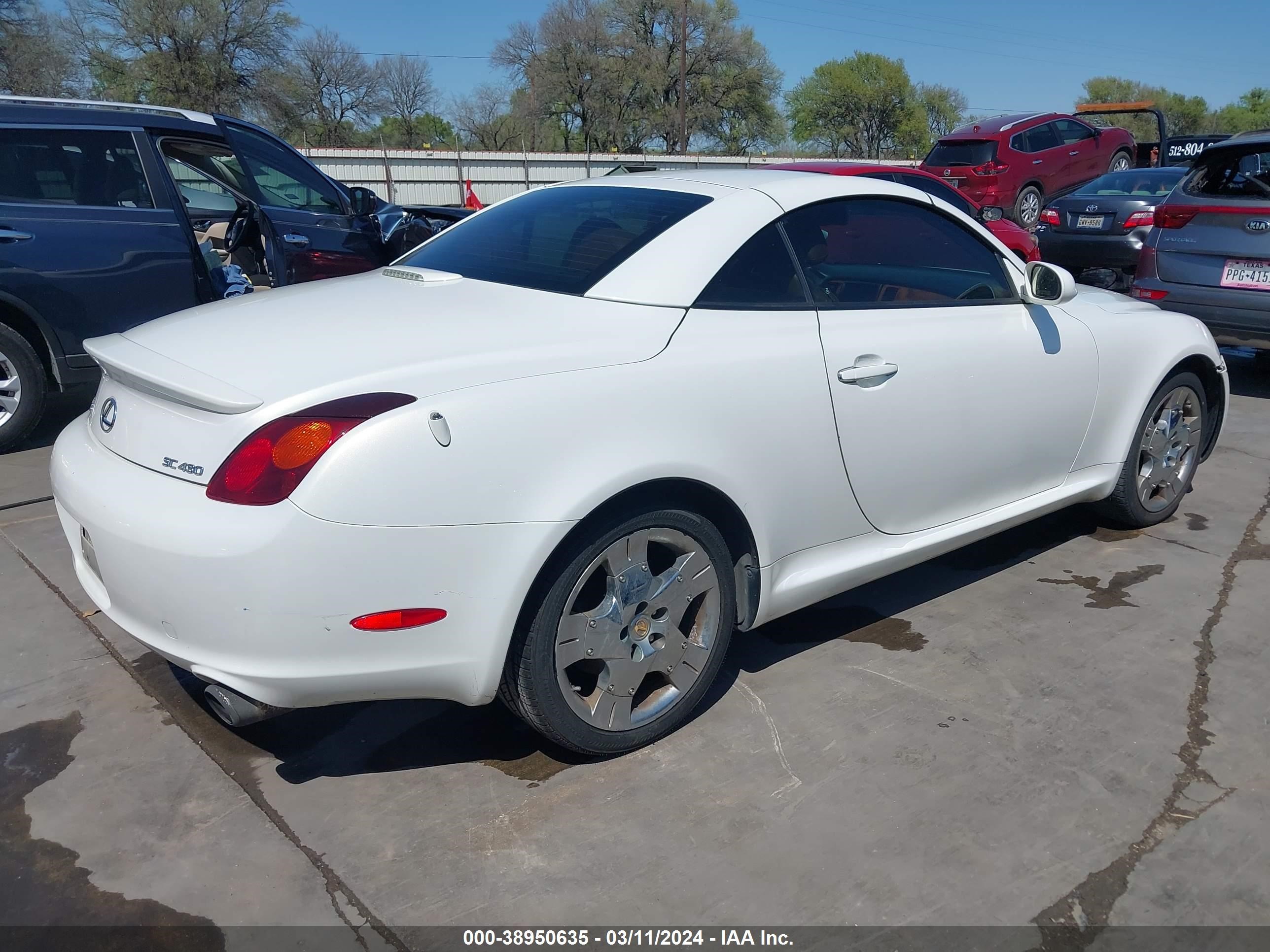 Photo 3 VIN: JTHFN48Y120027951 - LEXUS SC 