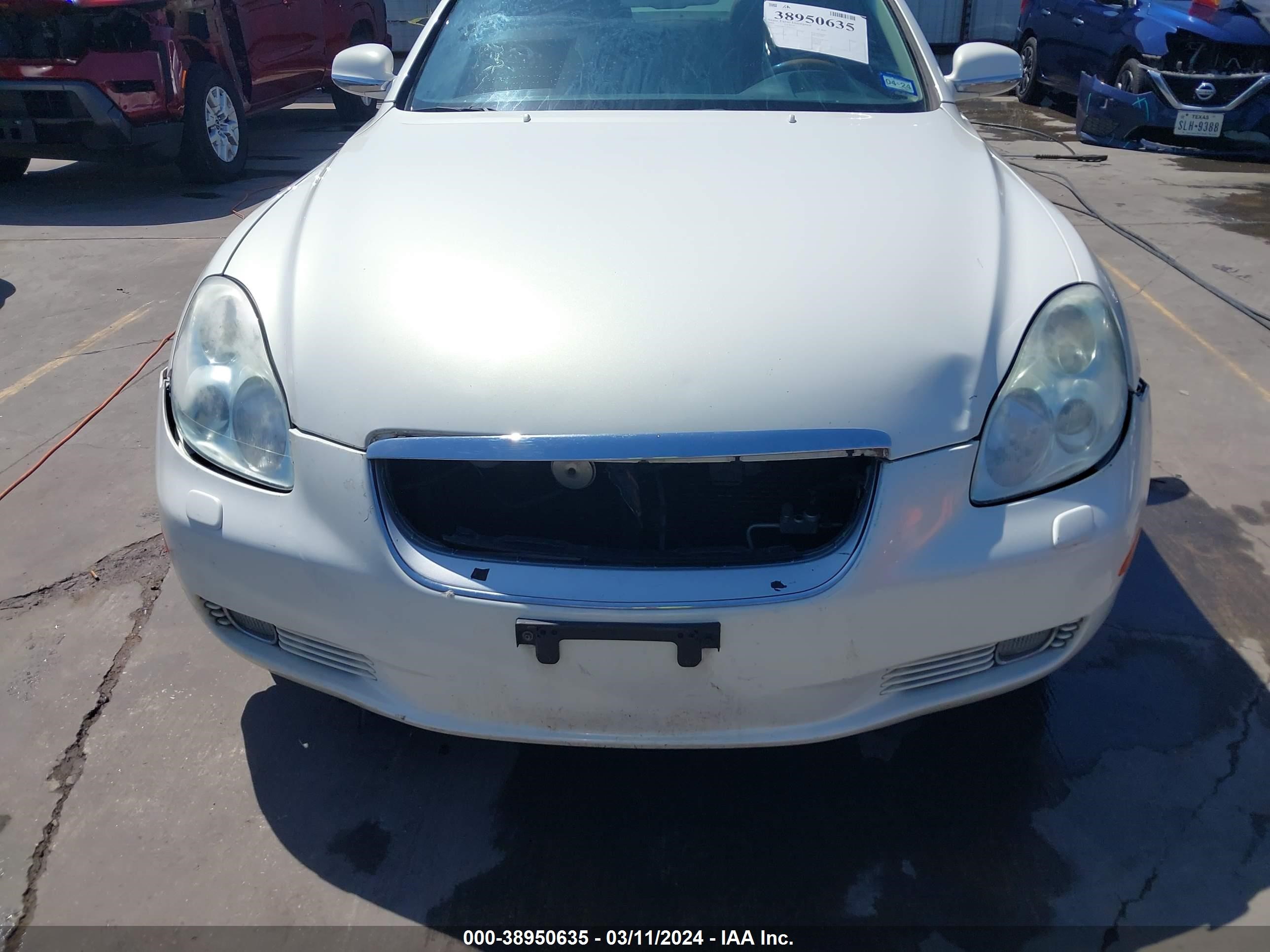 Photo 5 VIN: JTHFN48Y120027951 - LEXUS SC 