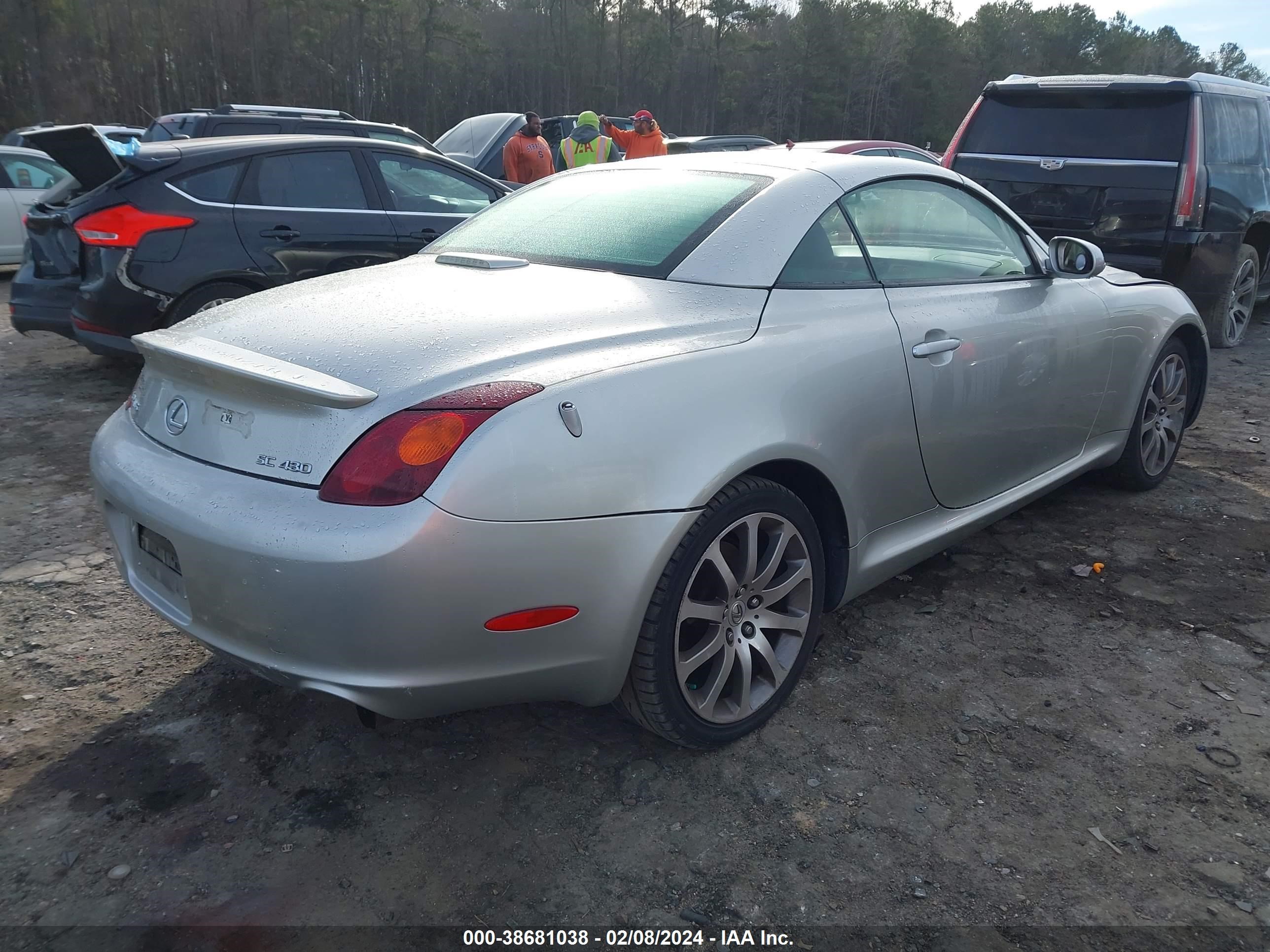 Photo 3 VIN: JTHFN48Y140053002 - LEXUS SC 