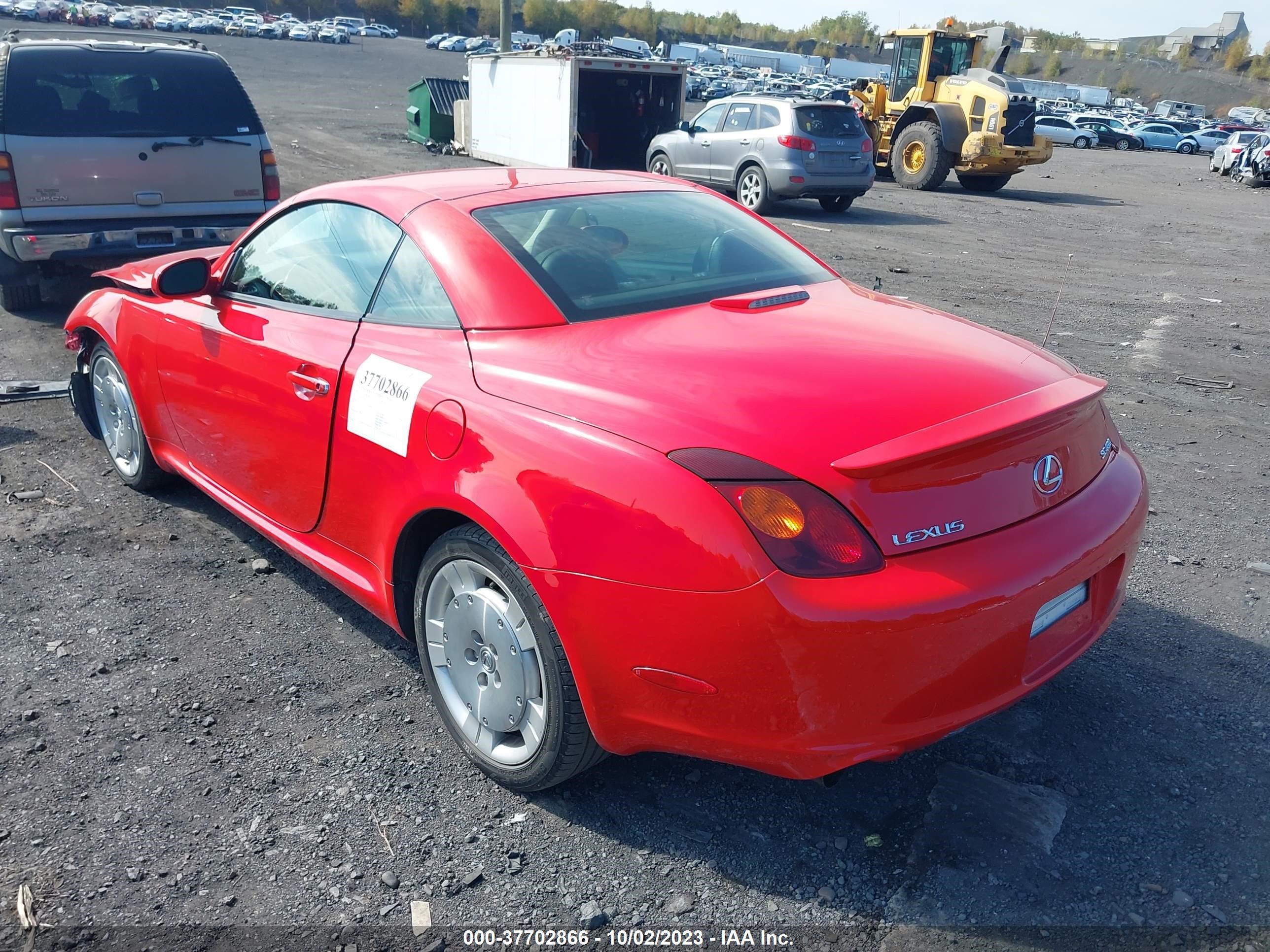 Photo 2 VIN: JTHFN48Y220003111 - LEXUS SC 