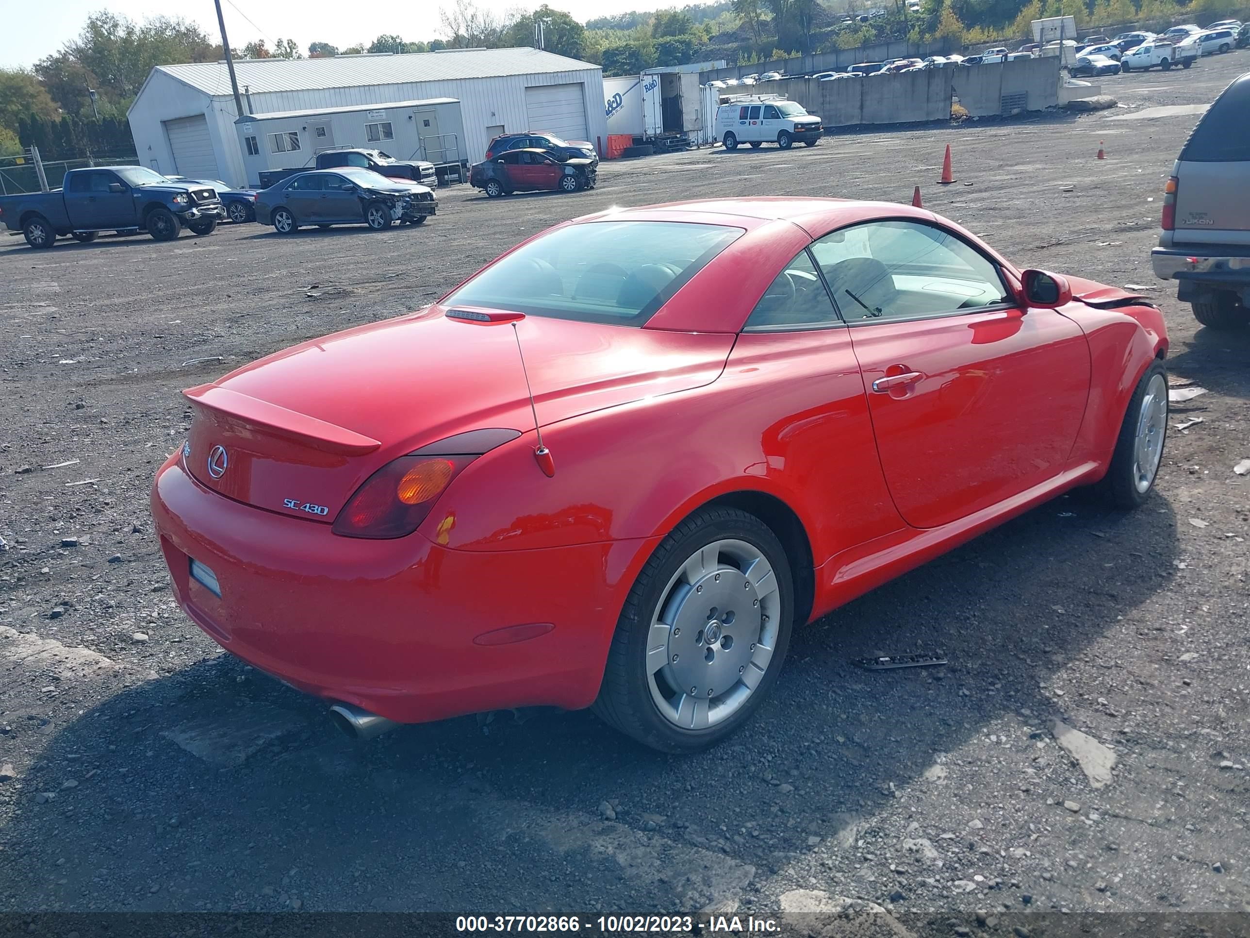 Photo 3 VIN: JTHFN48Y220003111 - LEXUS SC 