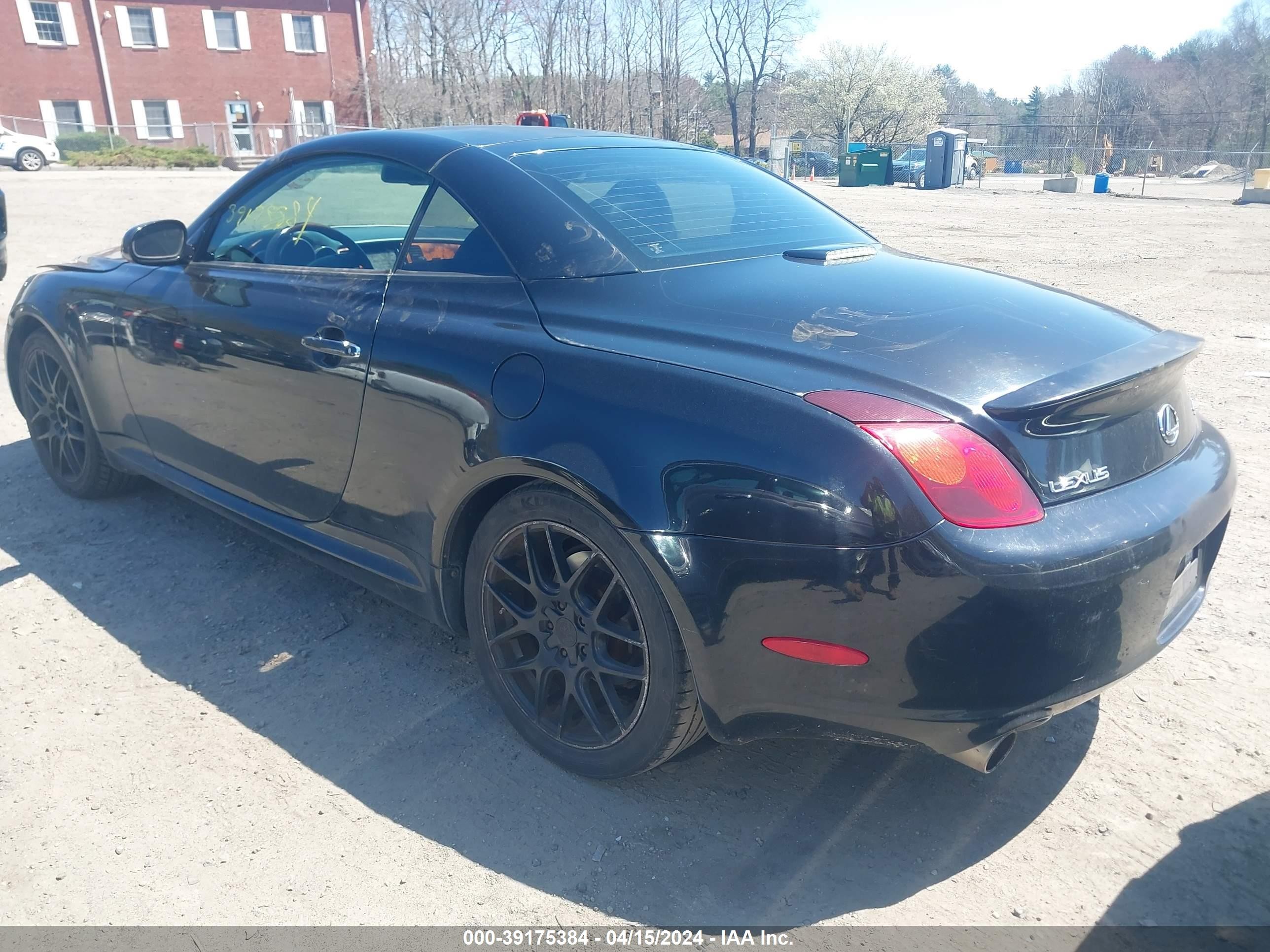 Photo 2 VIN: JTHFN48Y220017297 - LEXUS SC 