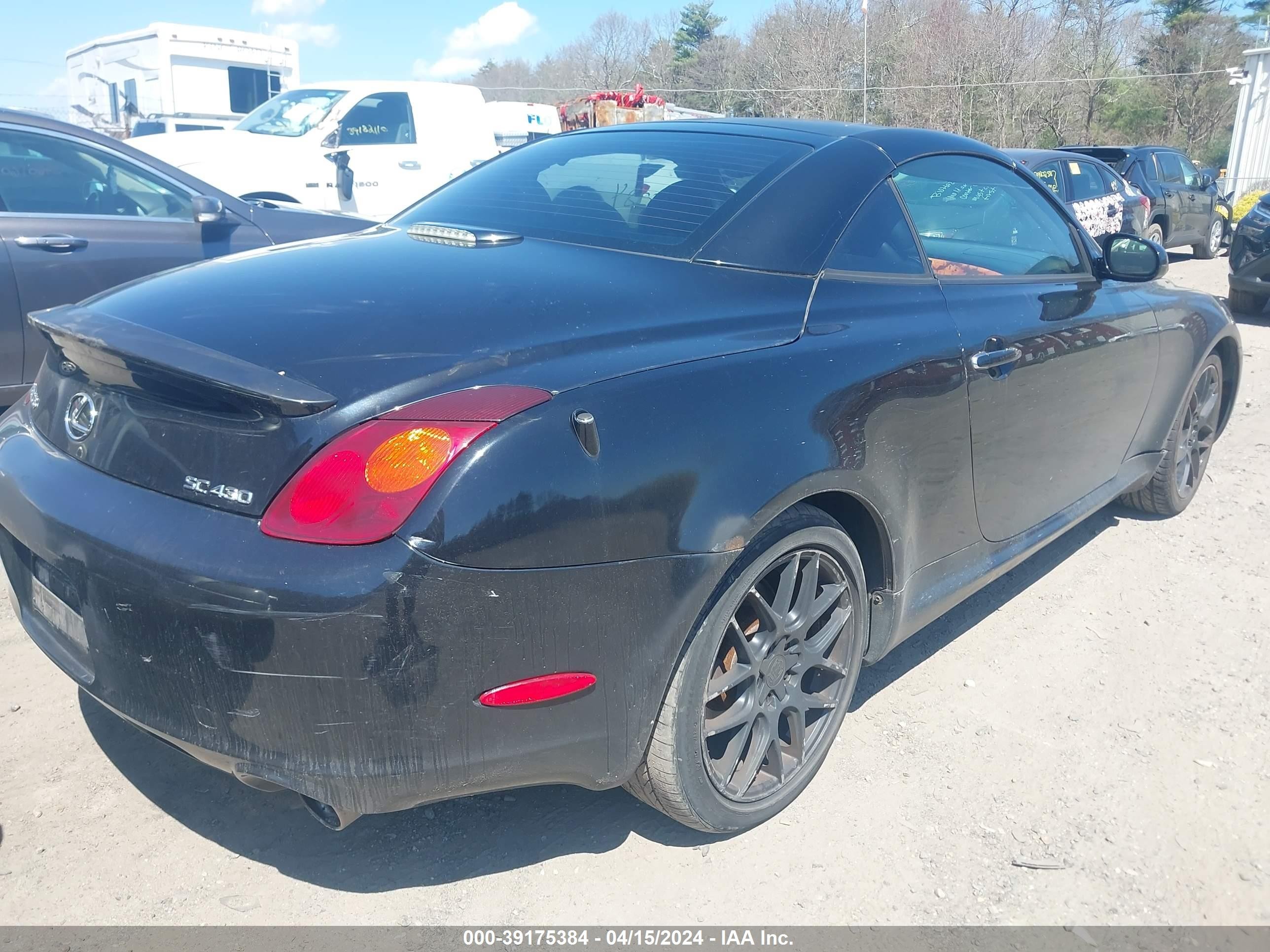 Photo 3 VIN: JTHFN48Y220017297 - LEXUS SC 