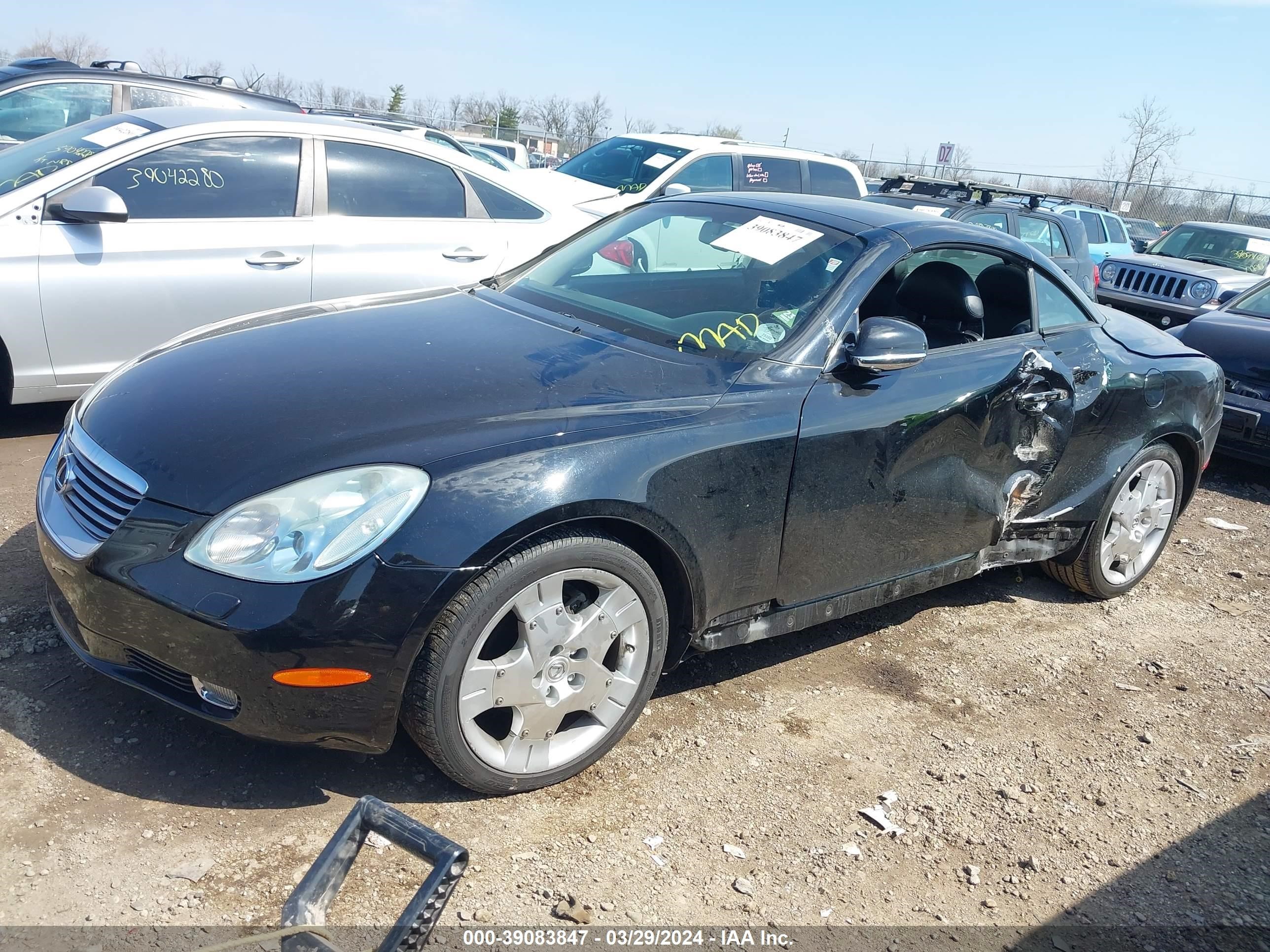 Photo 1 VIN: JTHFN48Y220020300 - LEXUS SC 