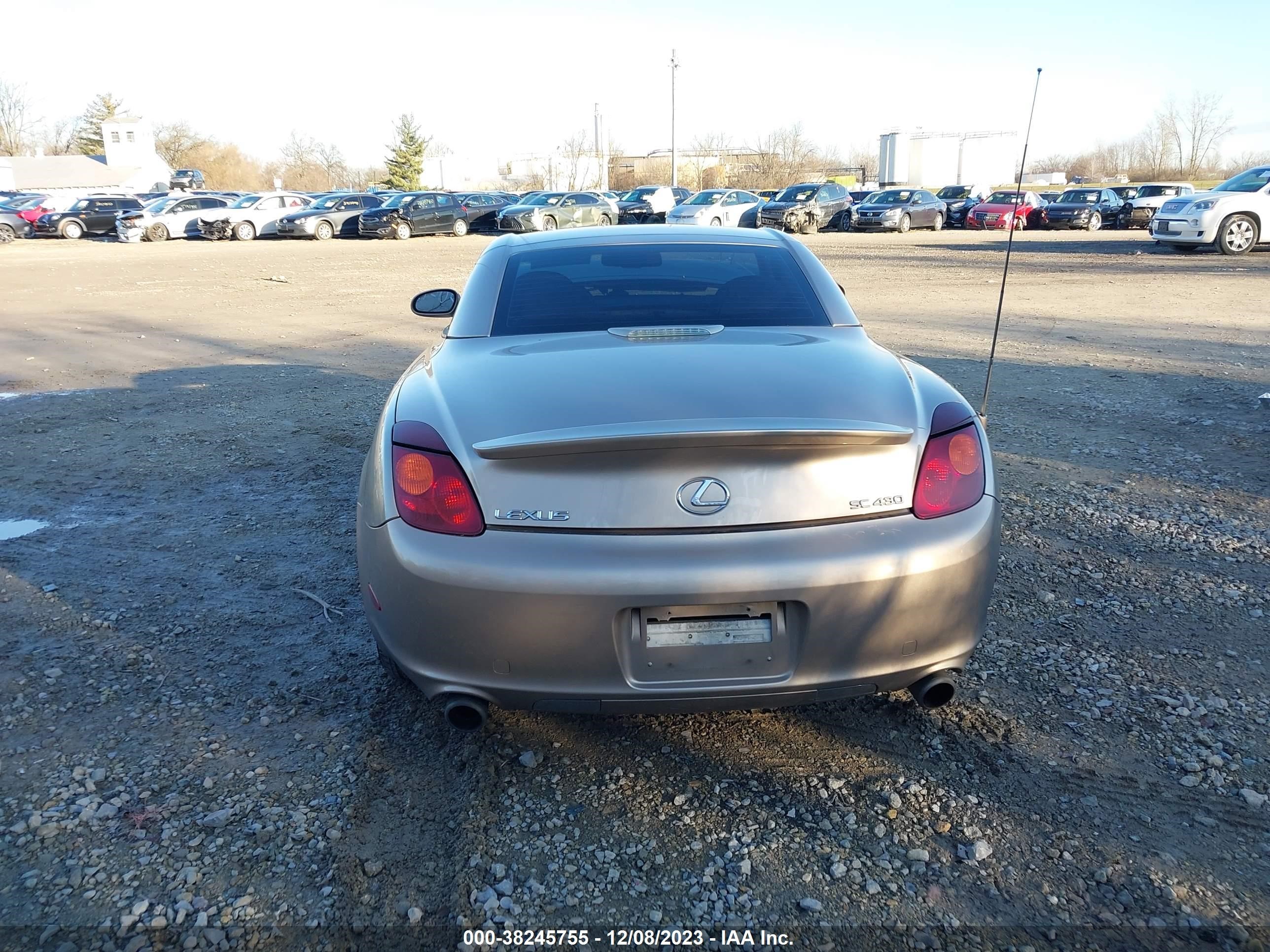 Photo 16 VIN: JTHFN48Y230037843 - LEXUS SC 