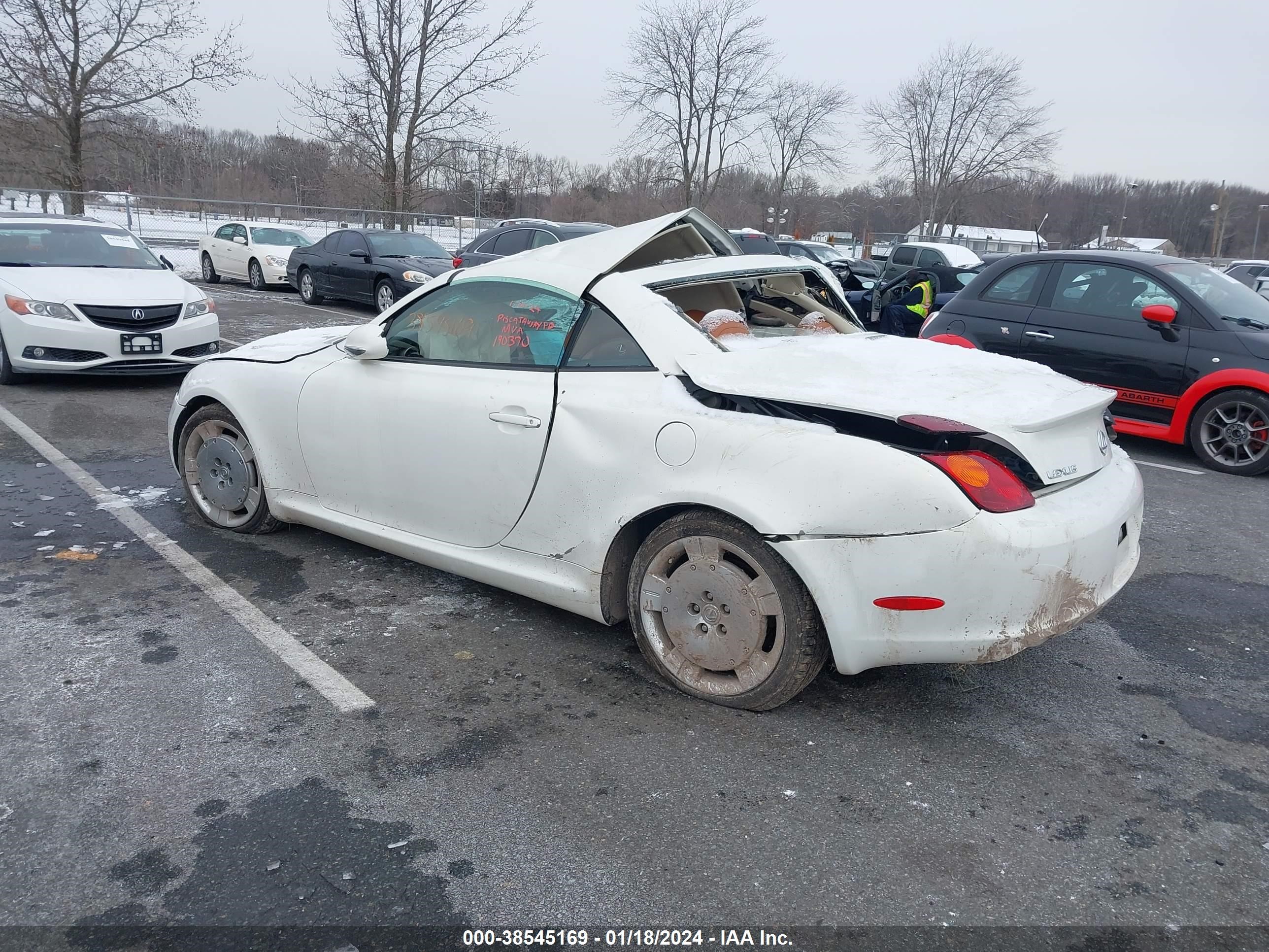 Photo 2 VIN: JTHFN48Y320022041 - LEXUS SC 