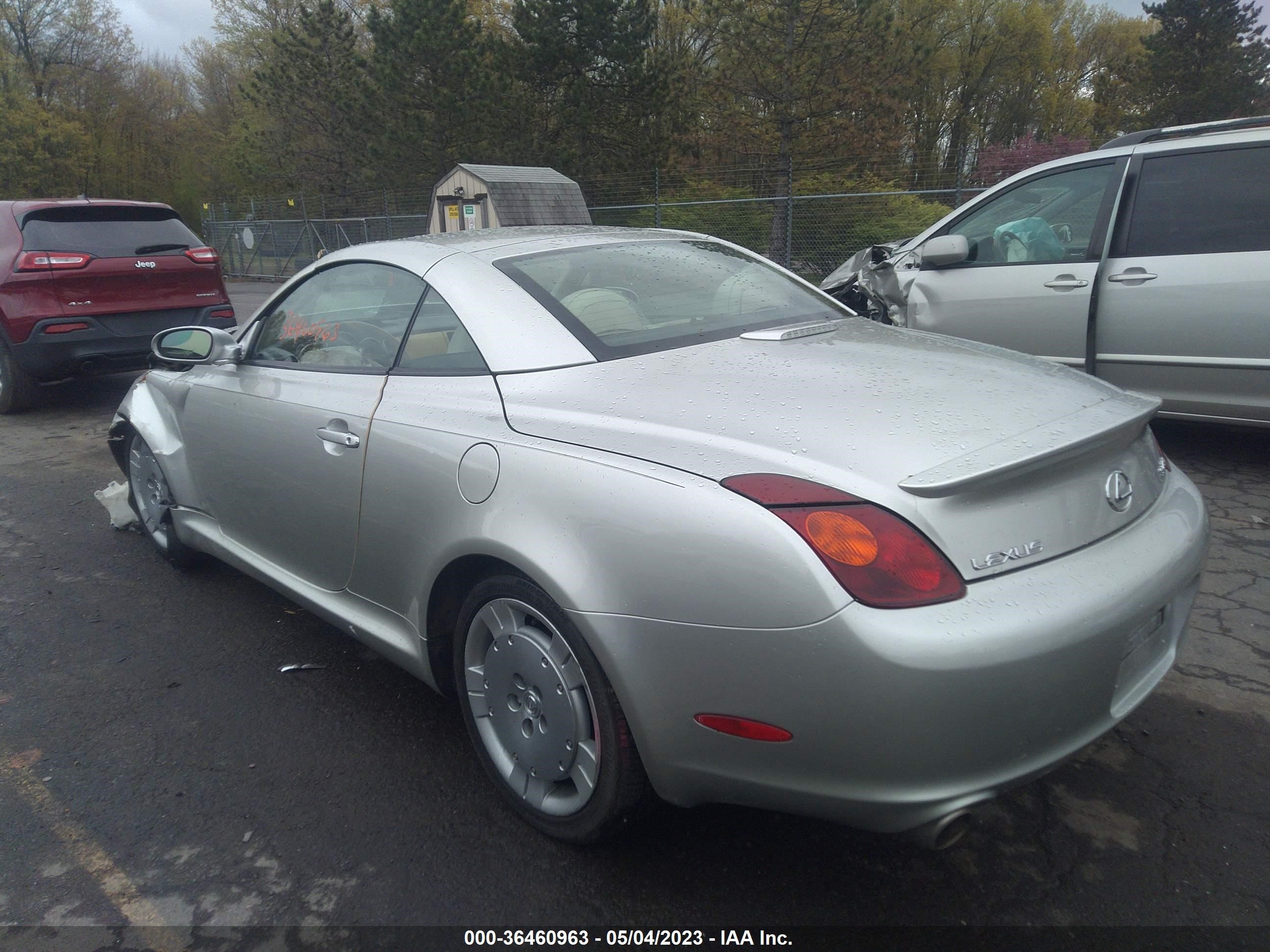 Photo 2 VIN: JTHFN48Y340052210 - LEXUS SC 