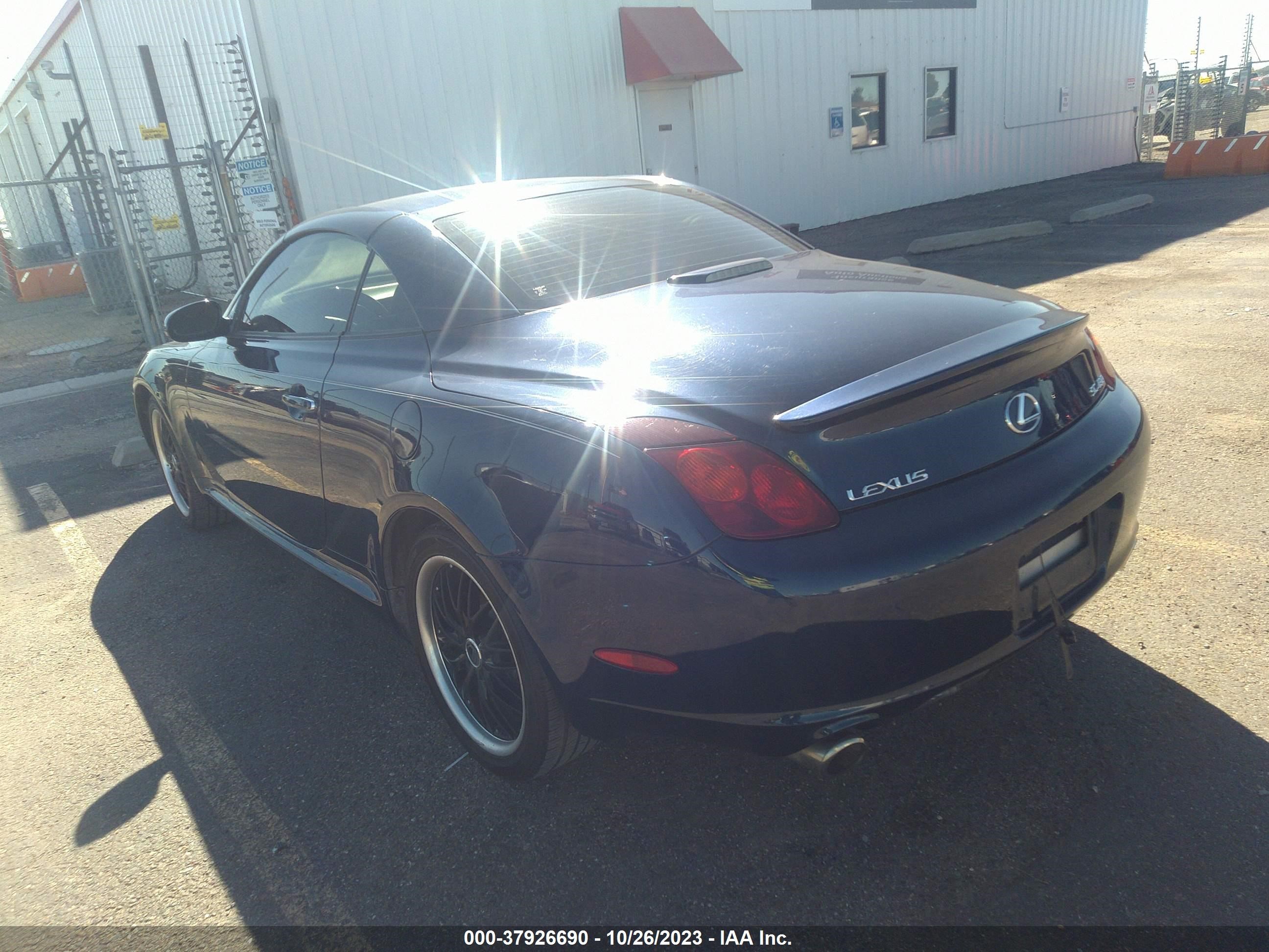 Photo 2 VIN: JTHFN48Y350065346 - LEXUS SC 