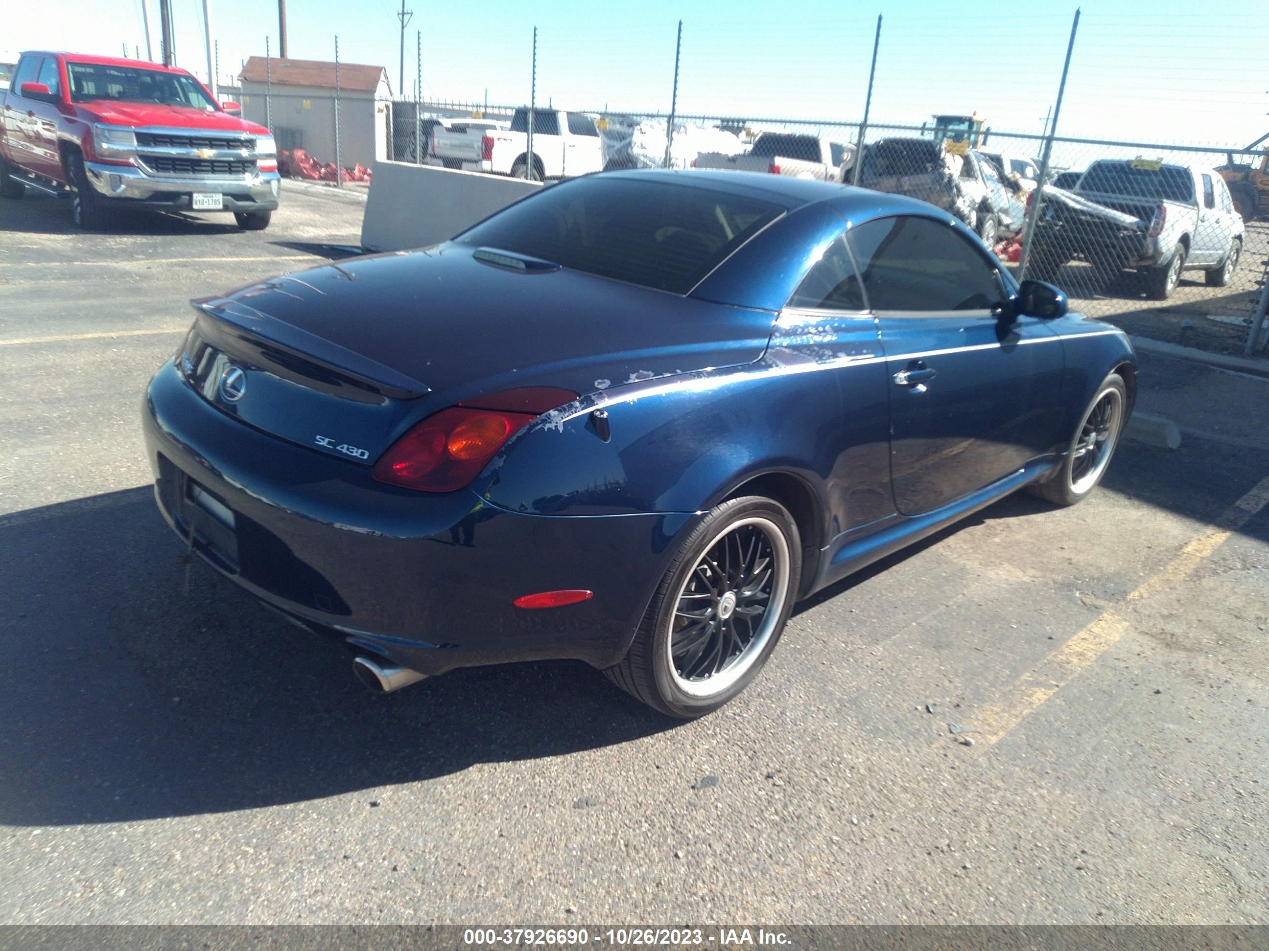 Photo 3 VIN: JTHFN48Y350065346 - LEXUS SC 