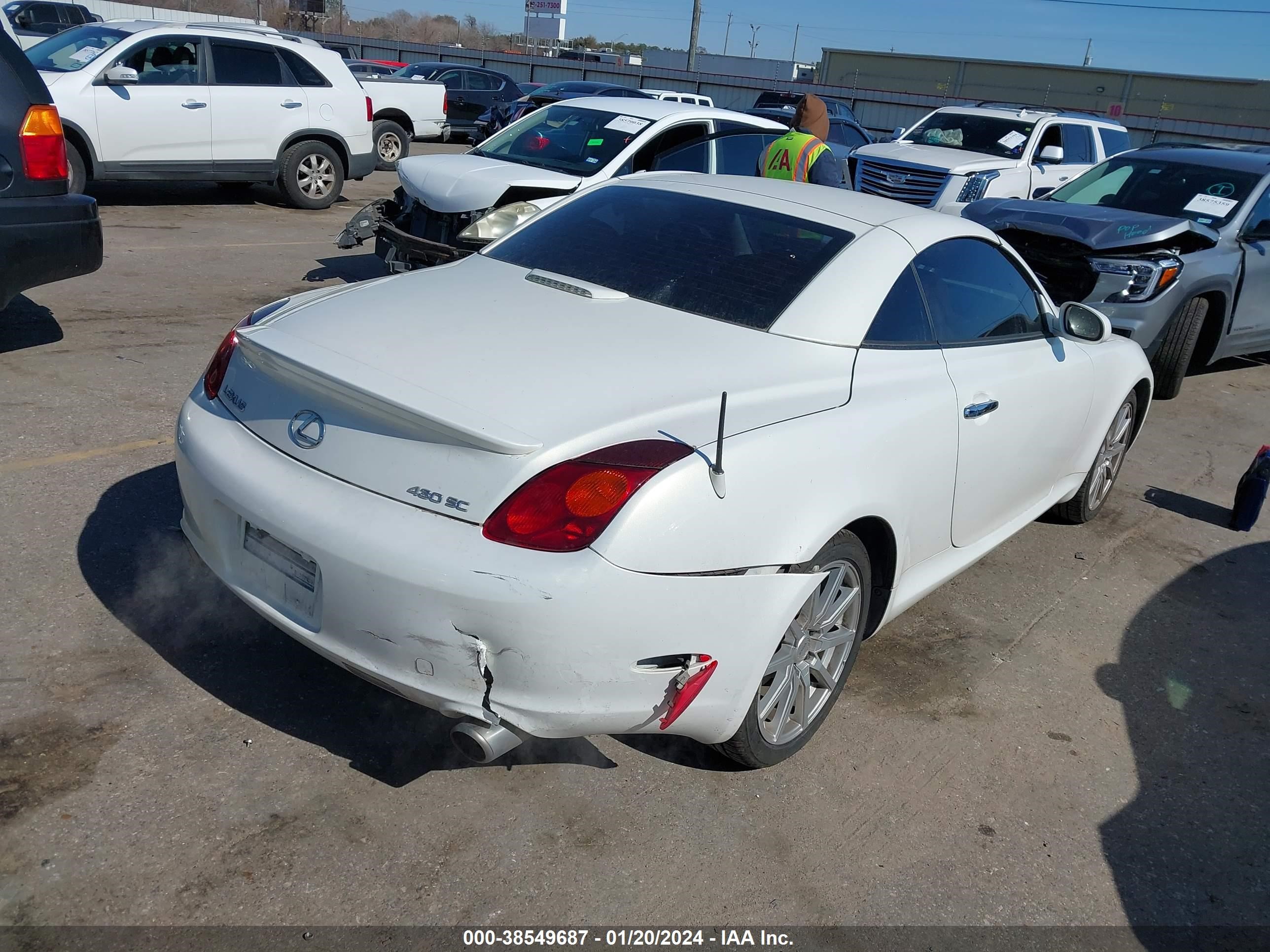 Photo 3 VIN: JTHFN48Y350069591 - LEXUS SC 