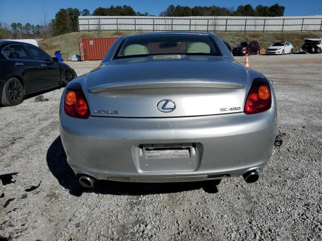 Photo 5 VIN: JTHFN48Y520001806 - LEXUS SC430 