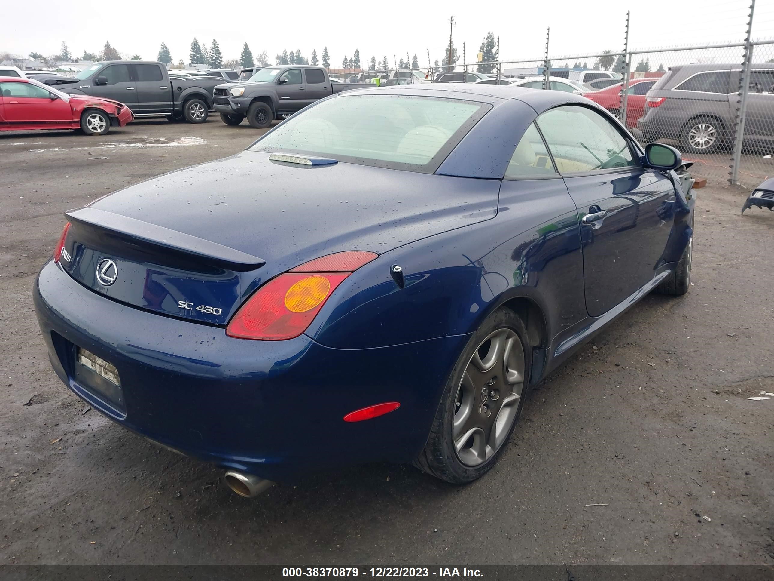 Photo 3 VIN: JTHFN48Y530044432 - LEXUS SC 