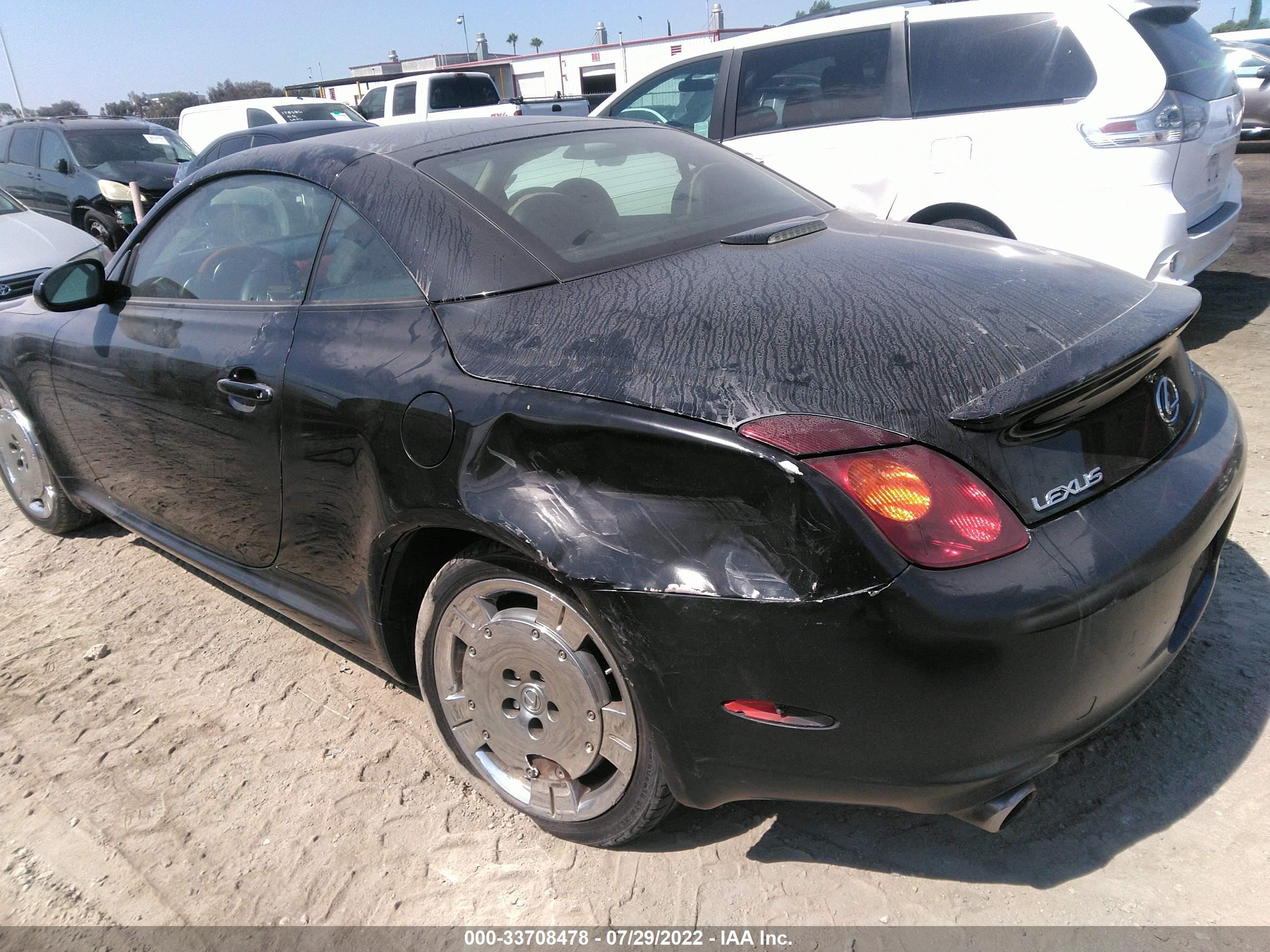 Photo 2 VIN: JTHFN48Y530047332 - LEXUS SC 