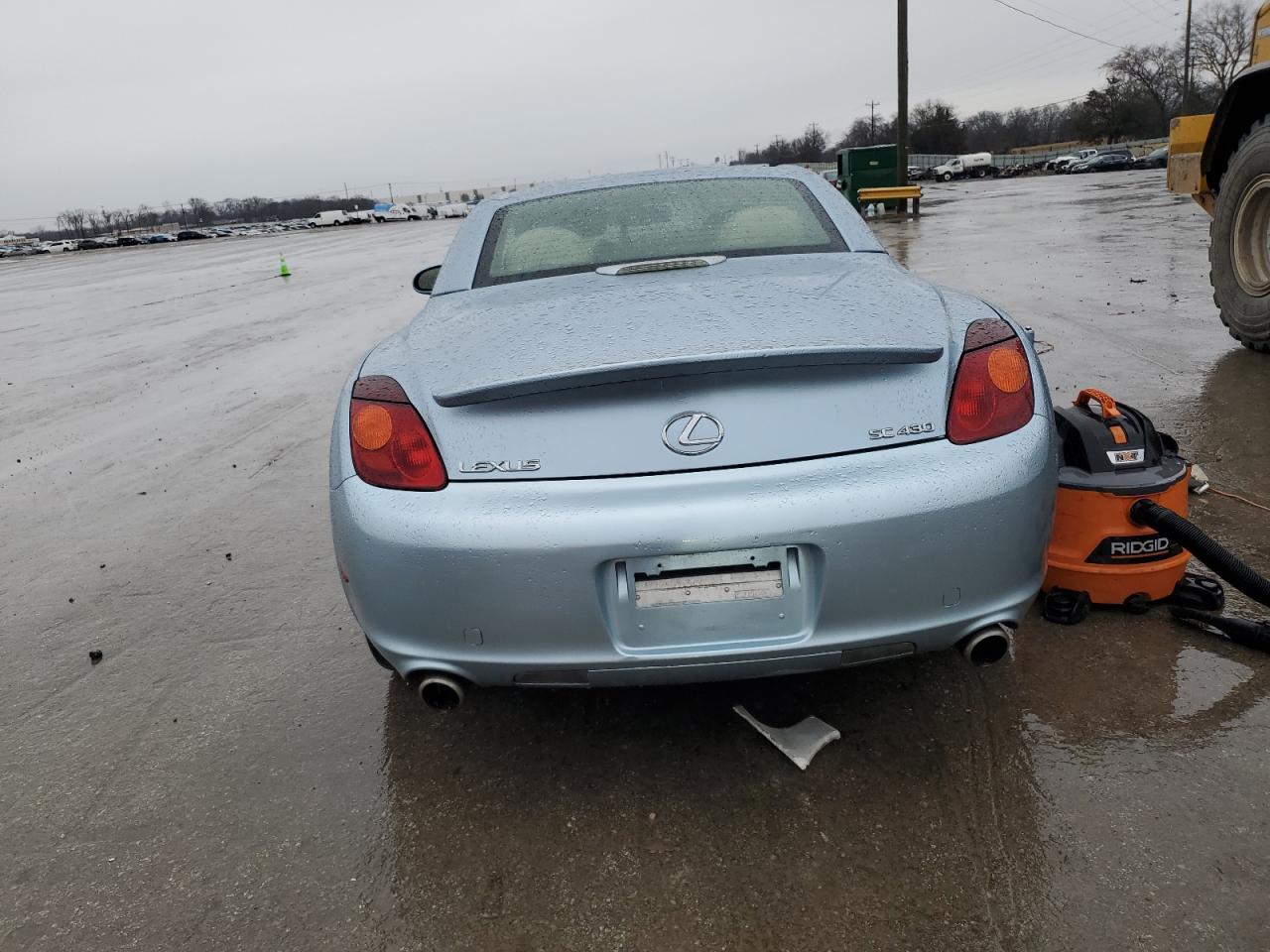 Photo 5 VIN: JTHFN48Y540049471 - LEXUS SC 