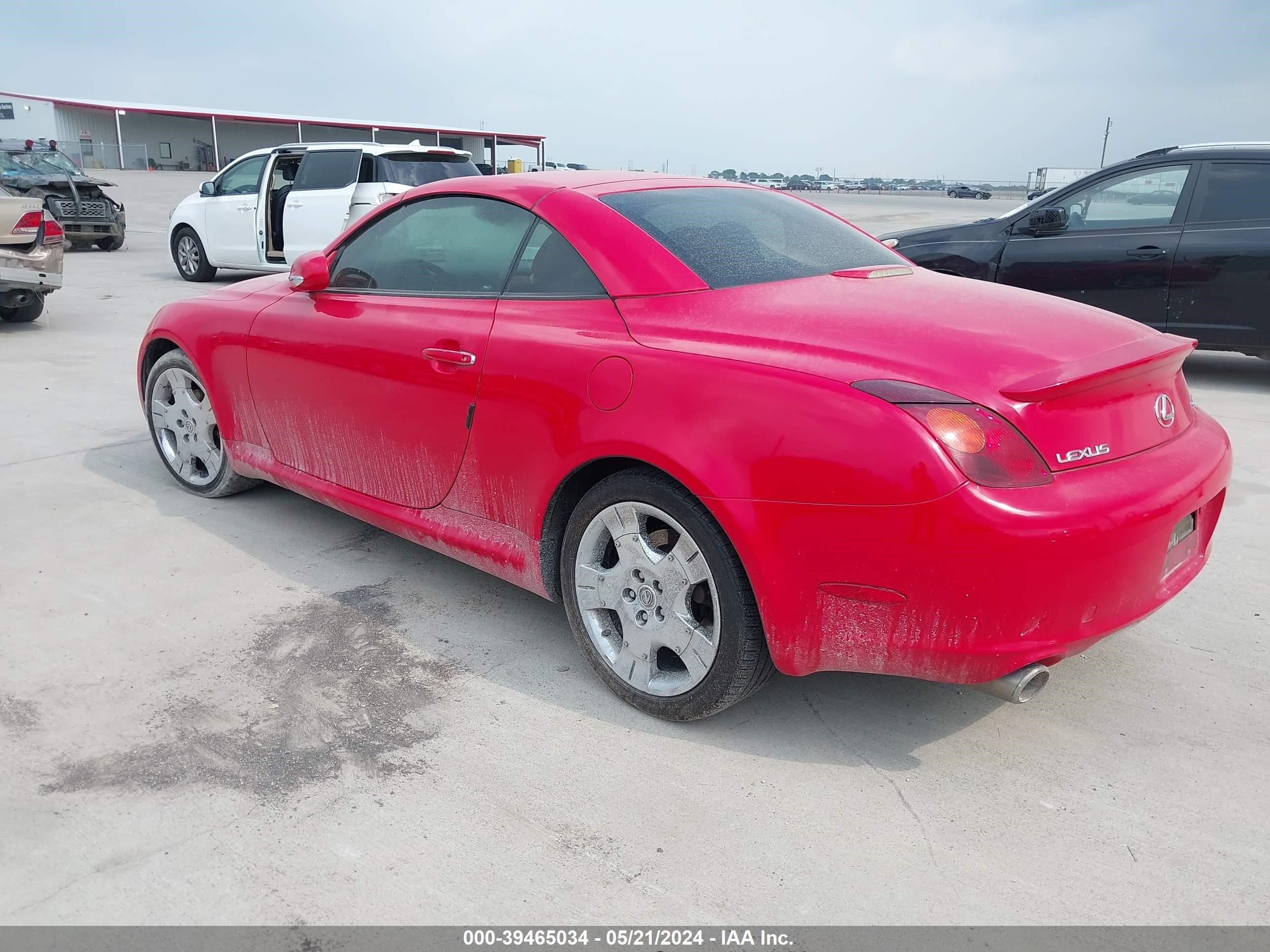 Photo 2 VIN: JTHFN48Y550065106 - LEXUS SC 