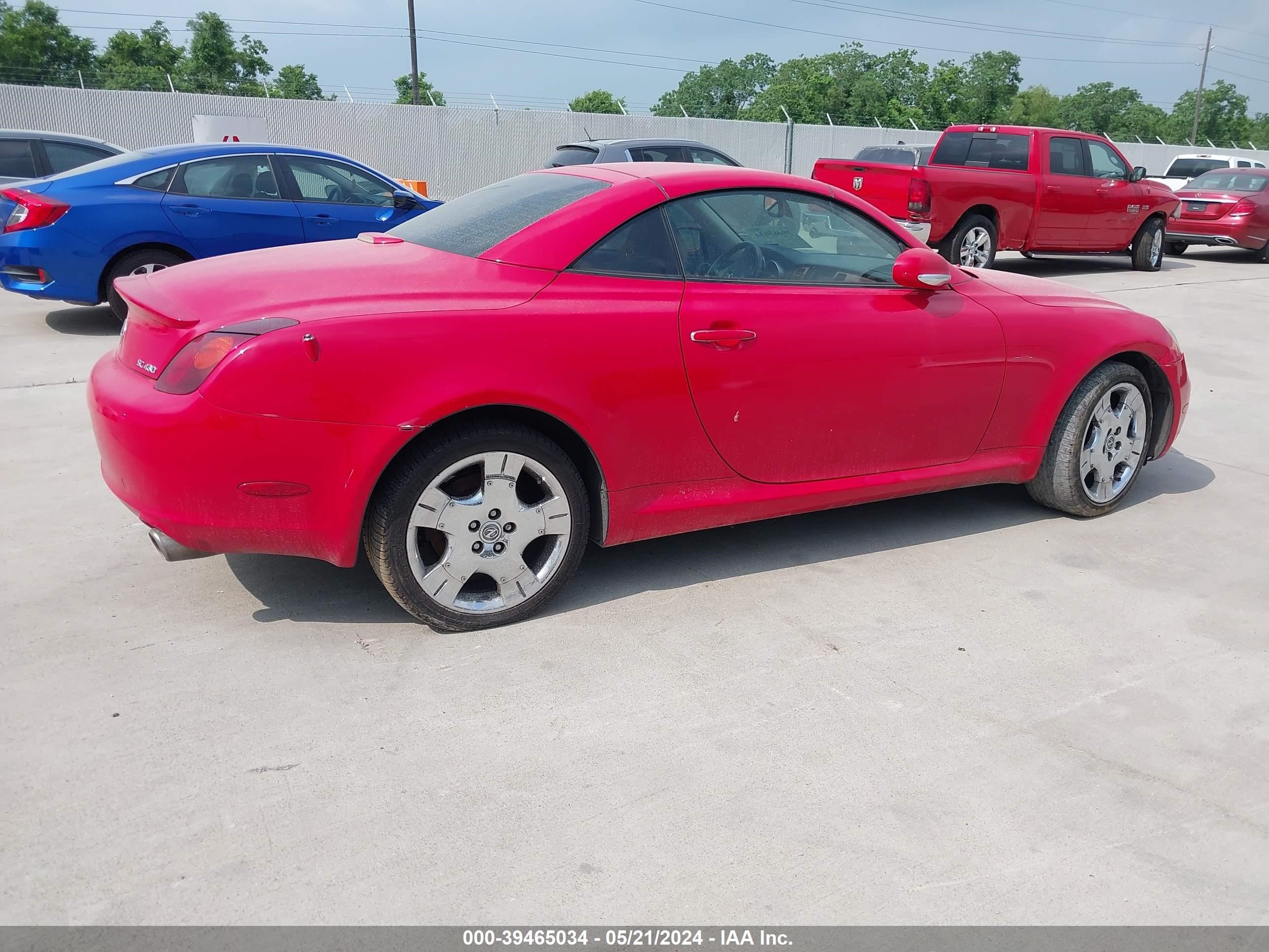 Photo 3 VIN: JTHFN48Y550065106 - LEXUS SC 