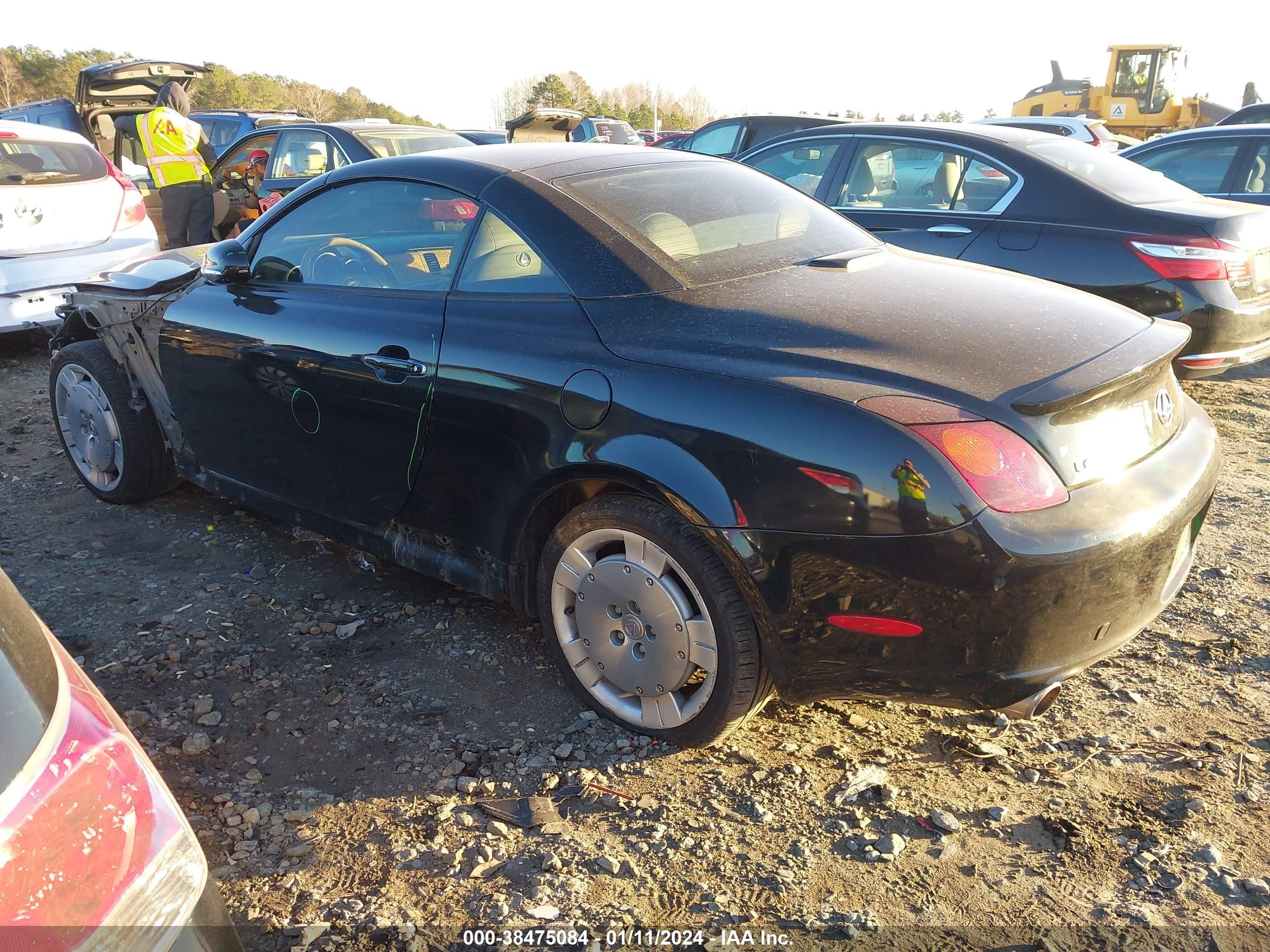 Photo 2 VIN: JTHFN48Y620001233 - LEXUS SC 