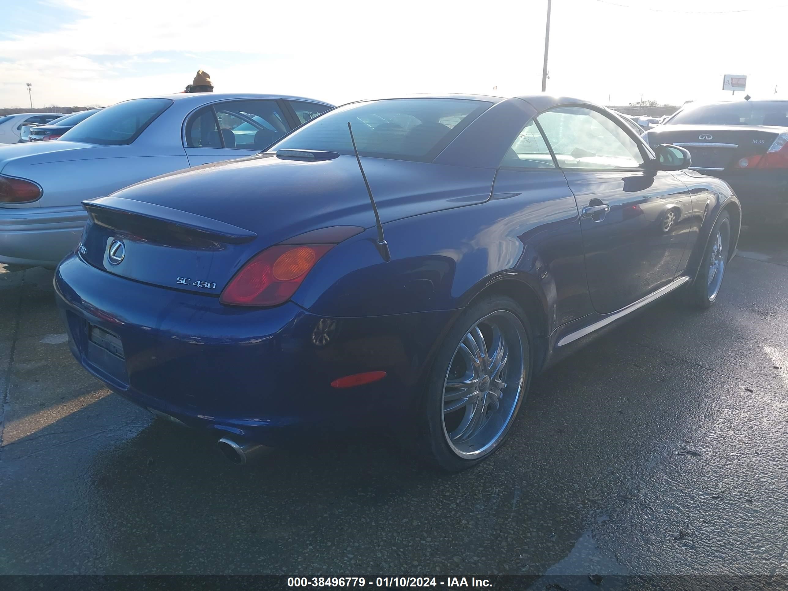 Photo 3 VIN: JTHFN48Y620024186 - LEXUS SC 