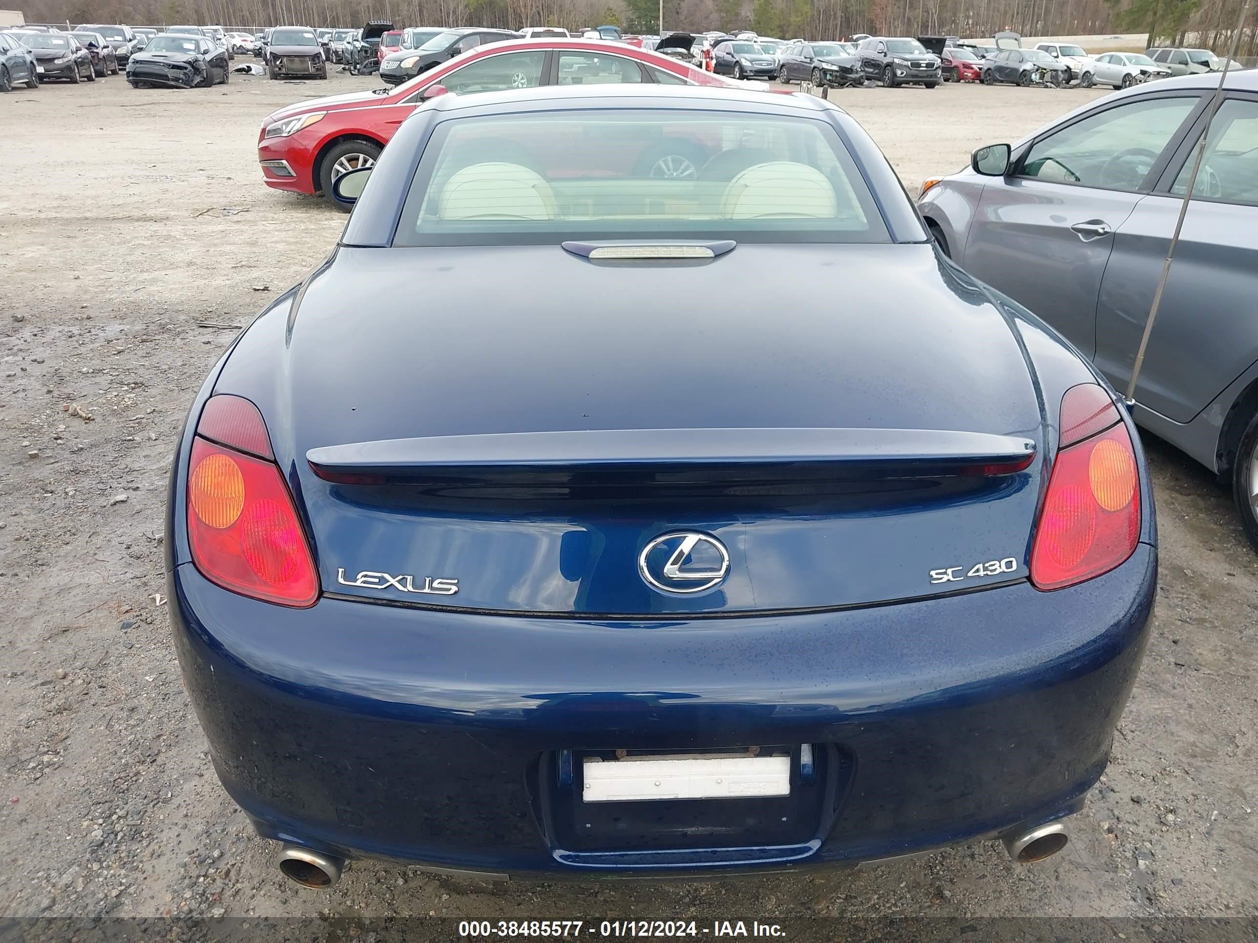 Photo 15 VIN: JTHFN48Y650066586 - LEXUS SC 