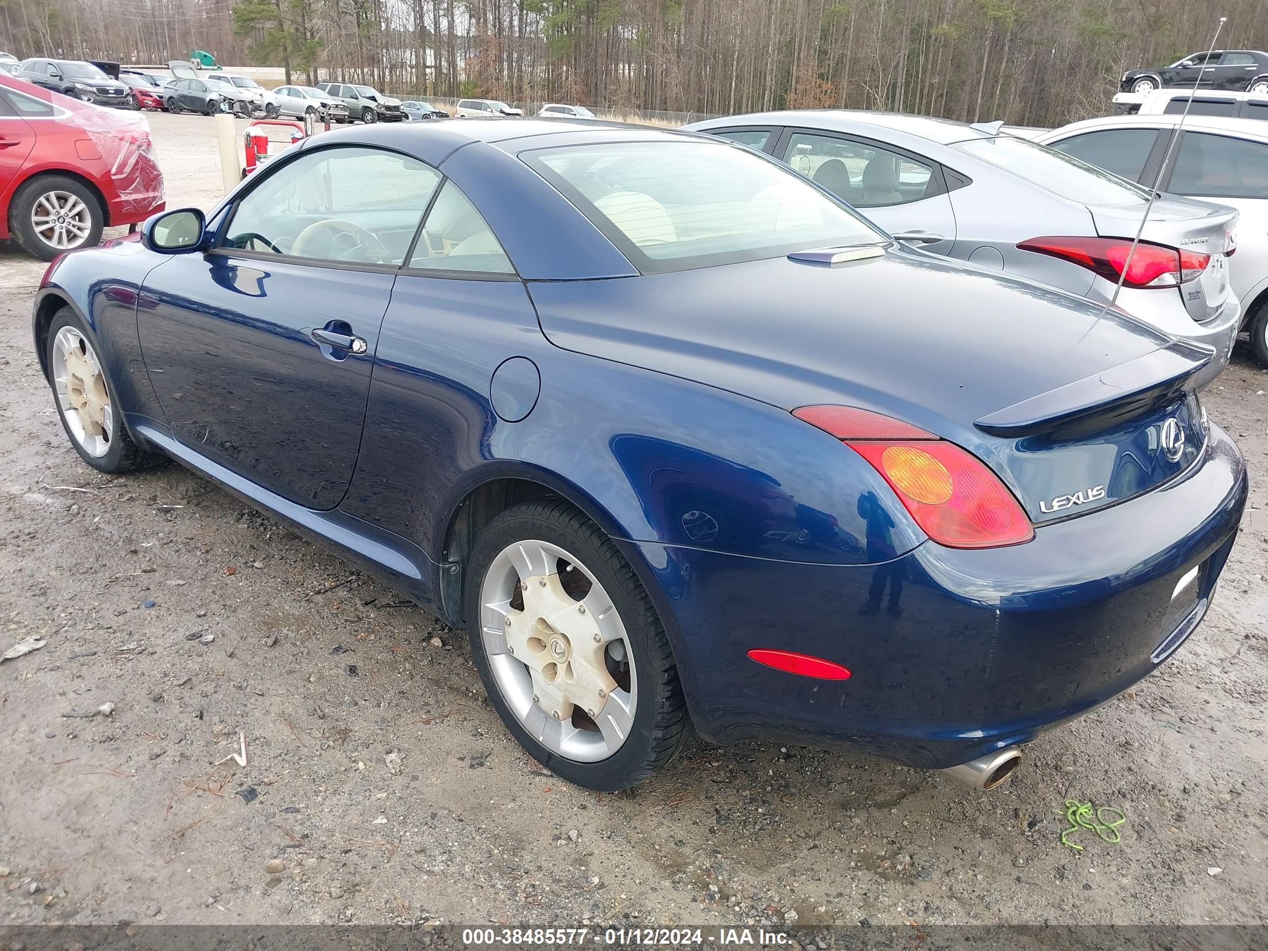 Photo 2 VIN: JTHFN48Y650066586 - LEXUS SC 