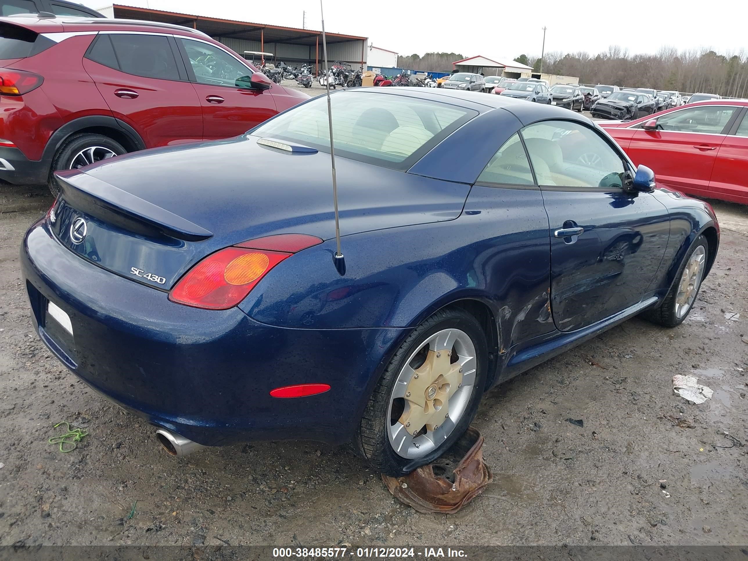 Photo 3 VIN: JTHFN48Y650066586 - LEXUS SC 