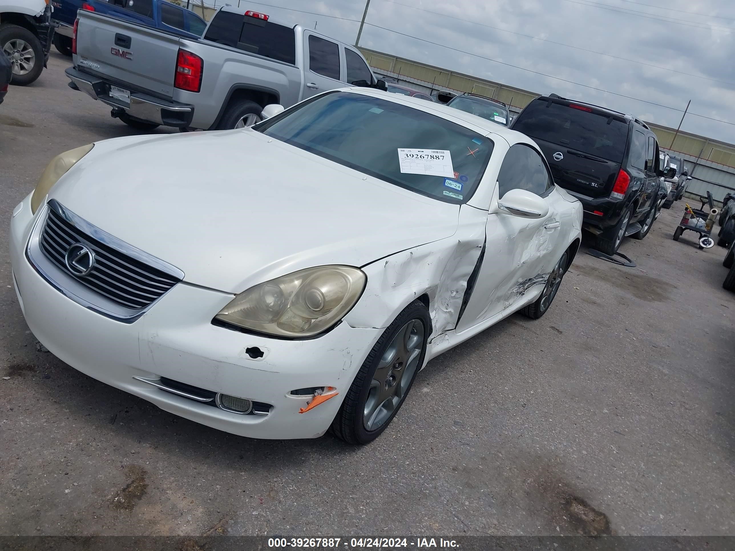 Photo 1 VIN: JTHFN48Y669010015 - LEXUS SC 