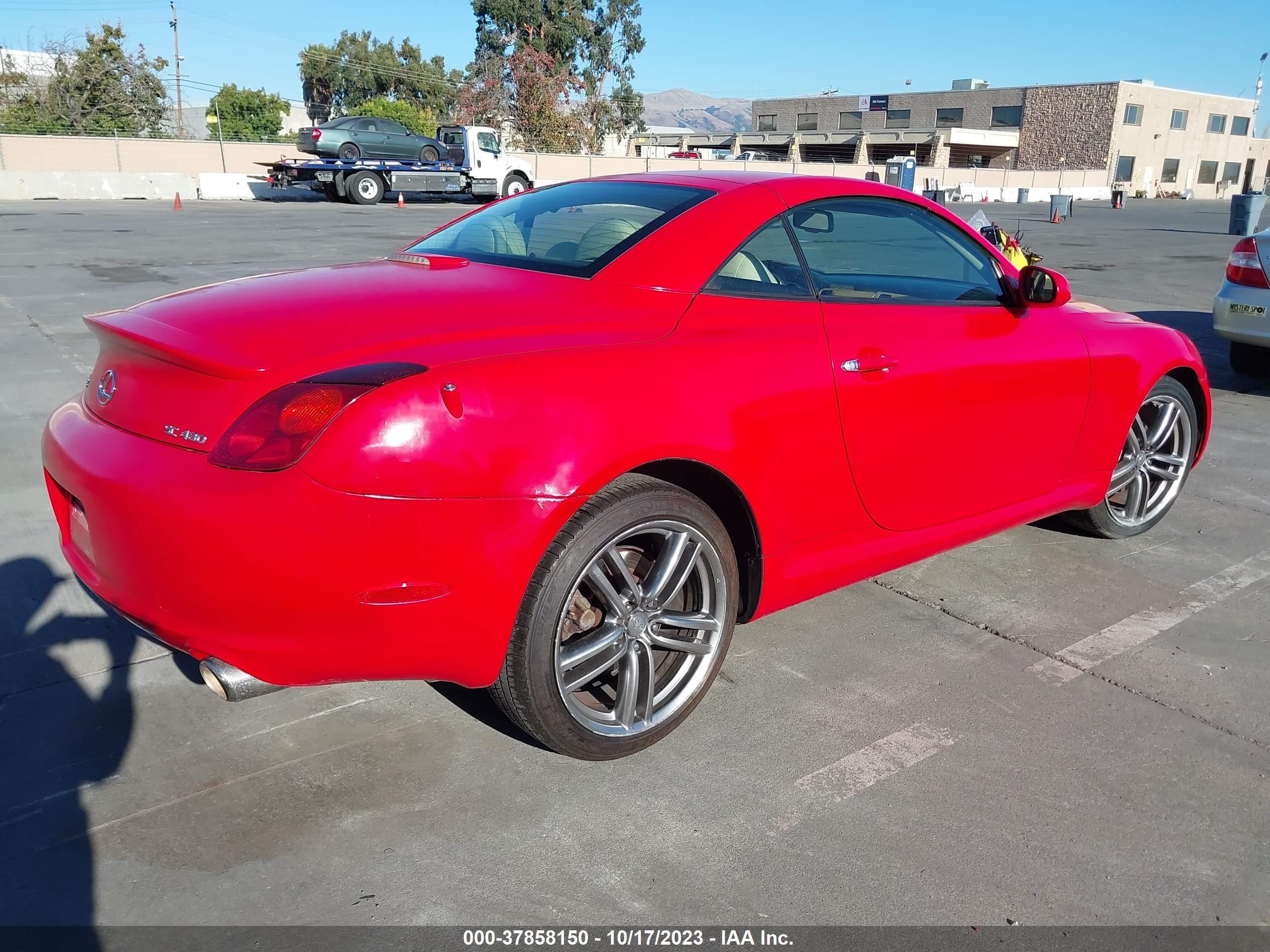 Photo 3 VIN: JTHFN48Y720004576 - LEXUS SC 