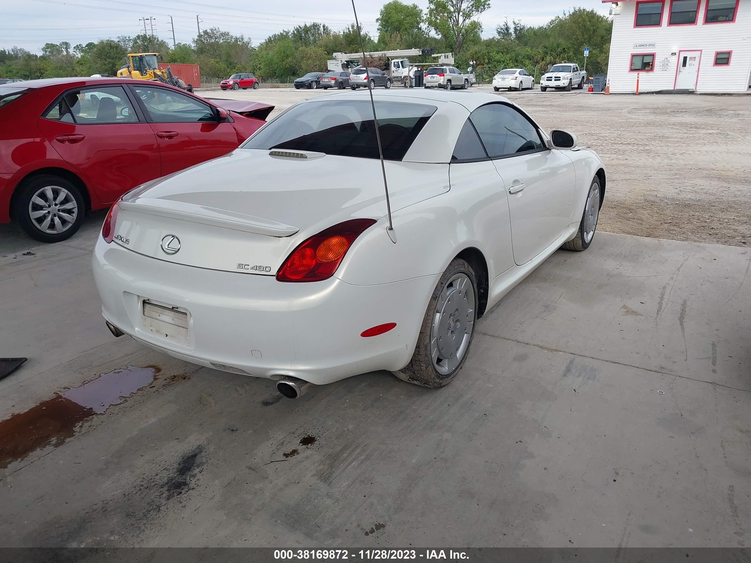 Photo 3 VIN: JTHFN48Y720022110 - LEXUS SC 