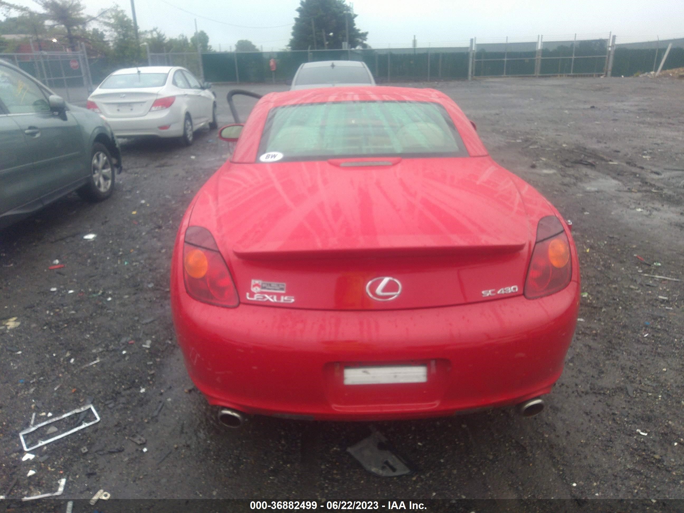 Photo 15 VIN: JTHFN48Y720030613 - LEXUS SC 