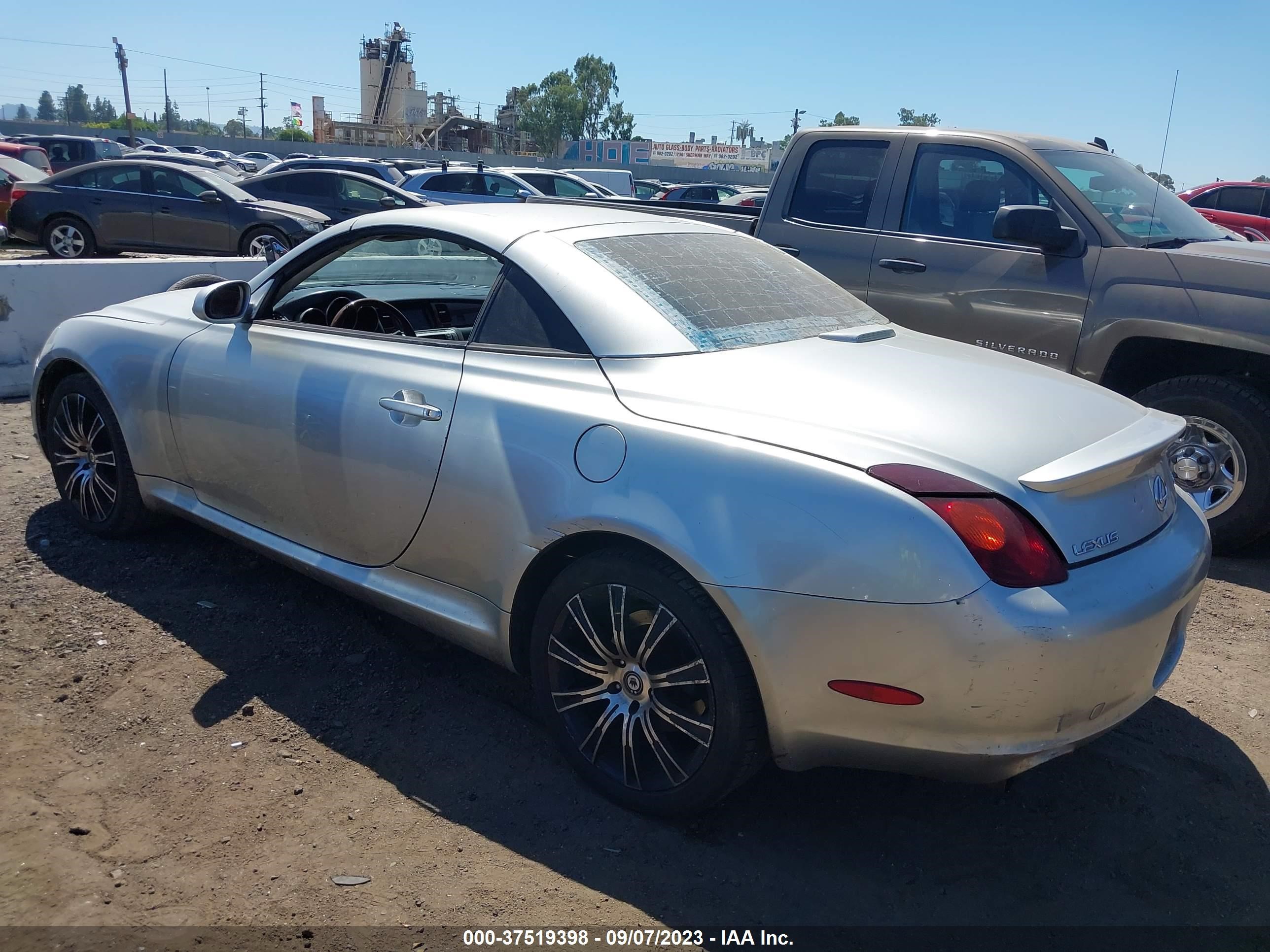 Photo 2 VIN: JTHFN48Y740054624 - LEXUS SC 