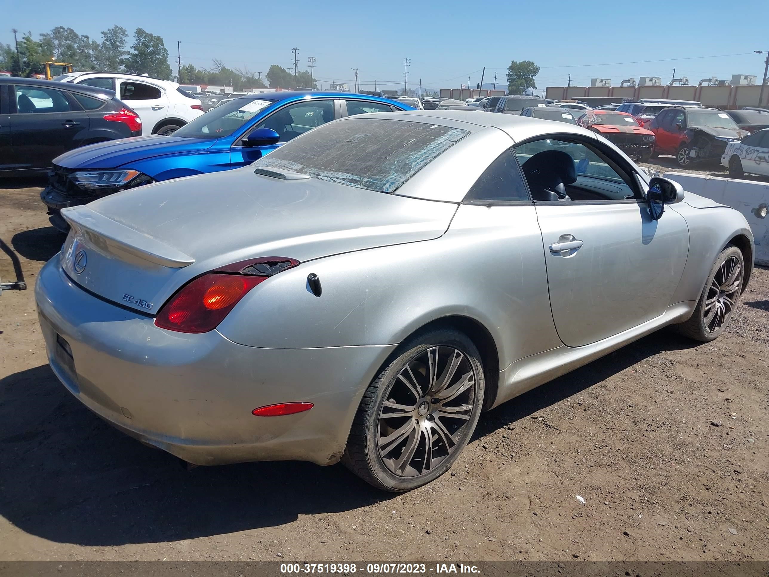 Photo 3 VIN: JTHFN48Y740054624 - LEXUS SC 