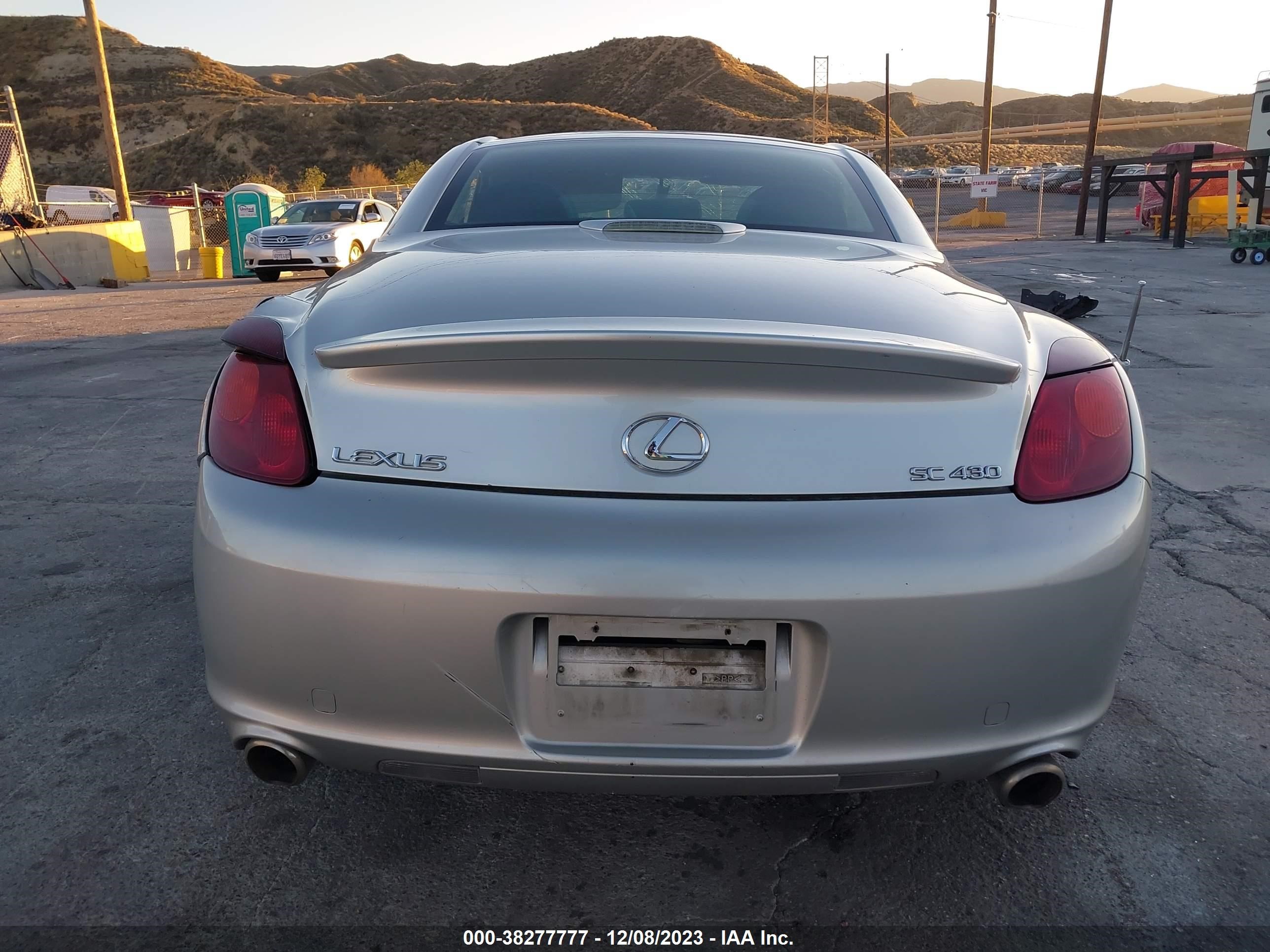 Photo 16 VIN: JTHFN48Y750071411 - LEXUS SC 