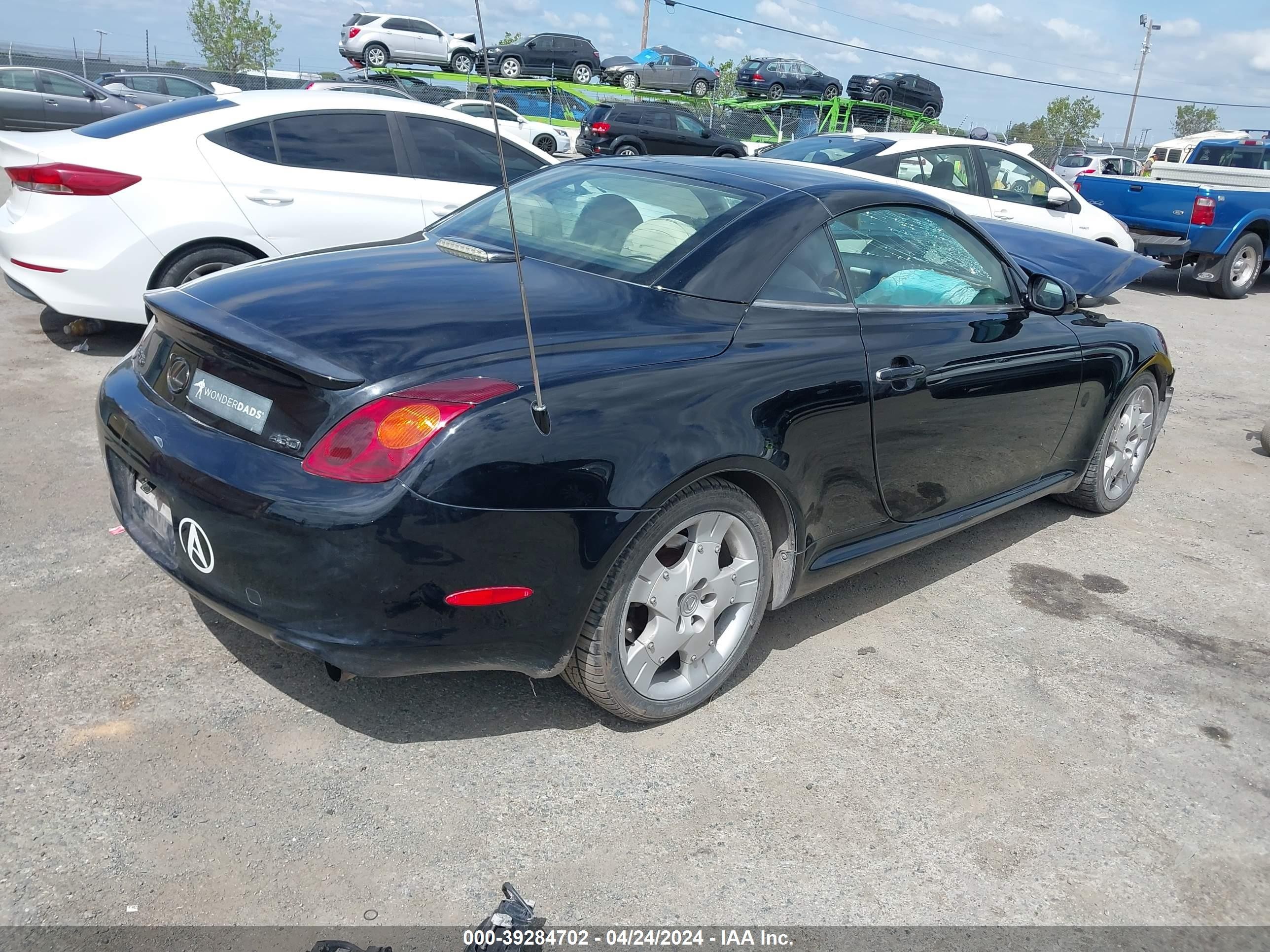 Photo 3 VIN: JTHFN48Y920022089 - LEXUS SC 