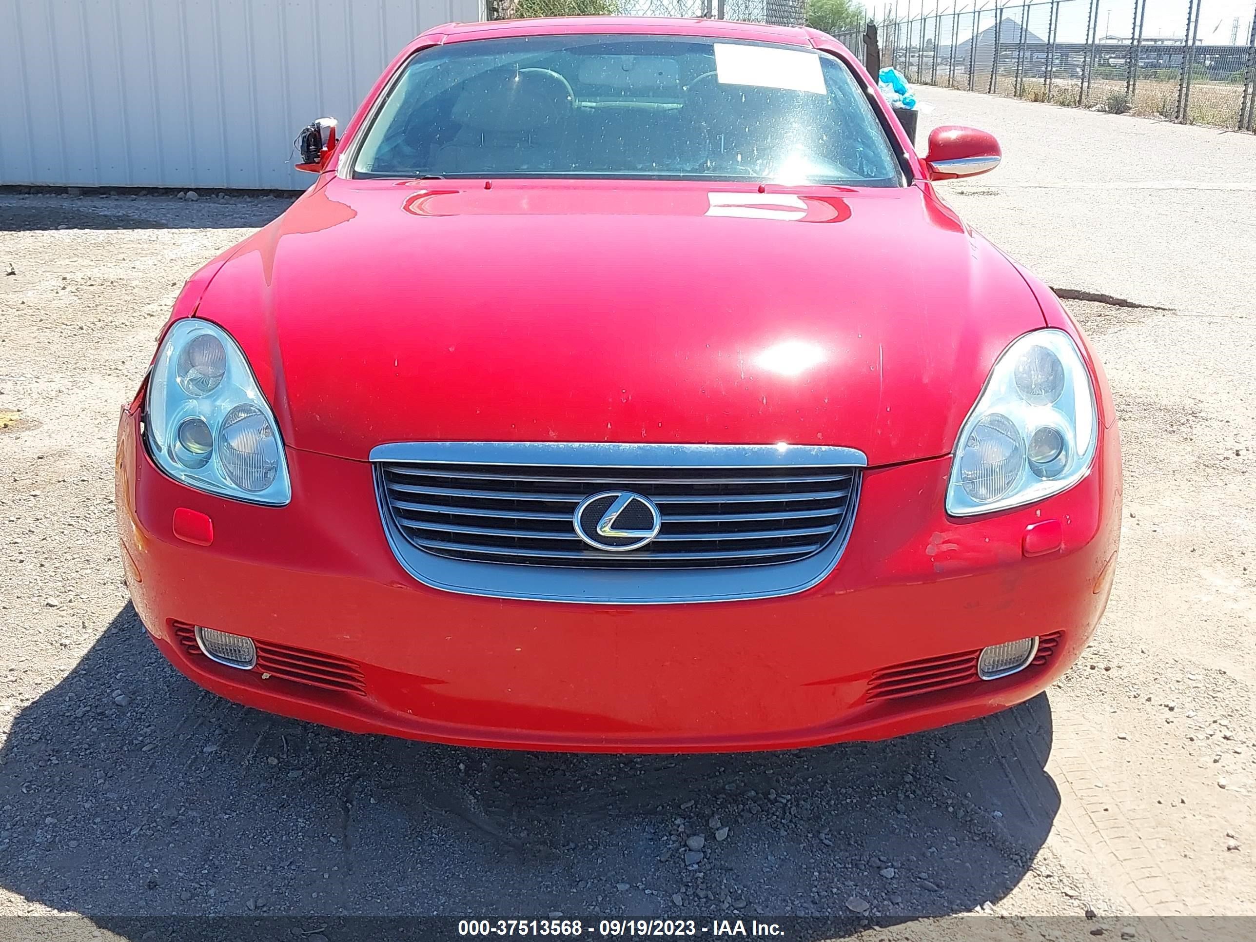 Photo 11 VIN: JTHFN48Y920030192 - LEXUS SC 