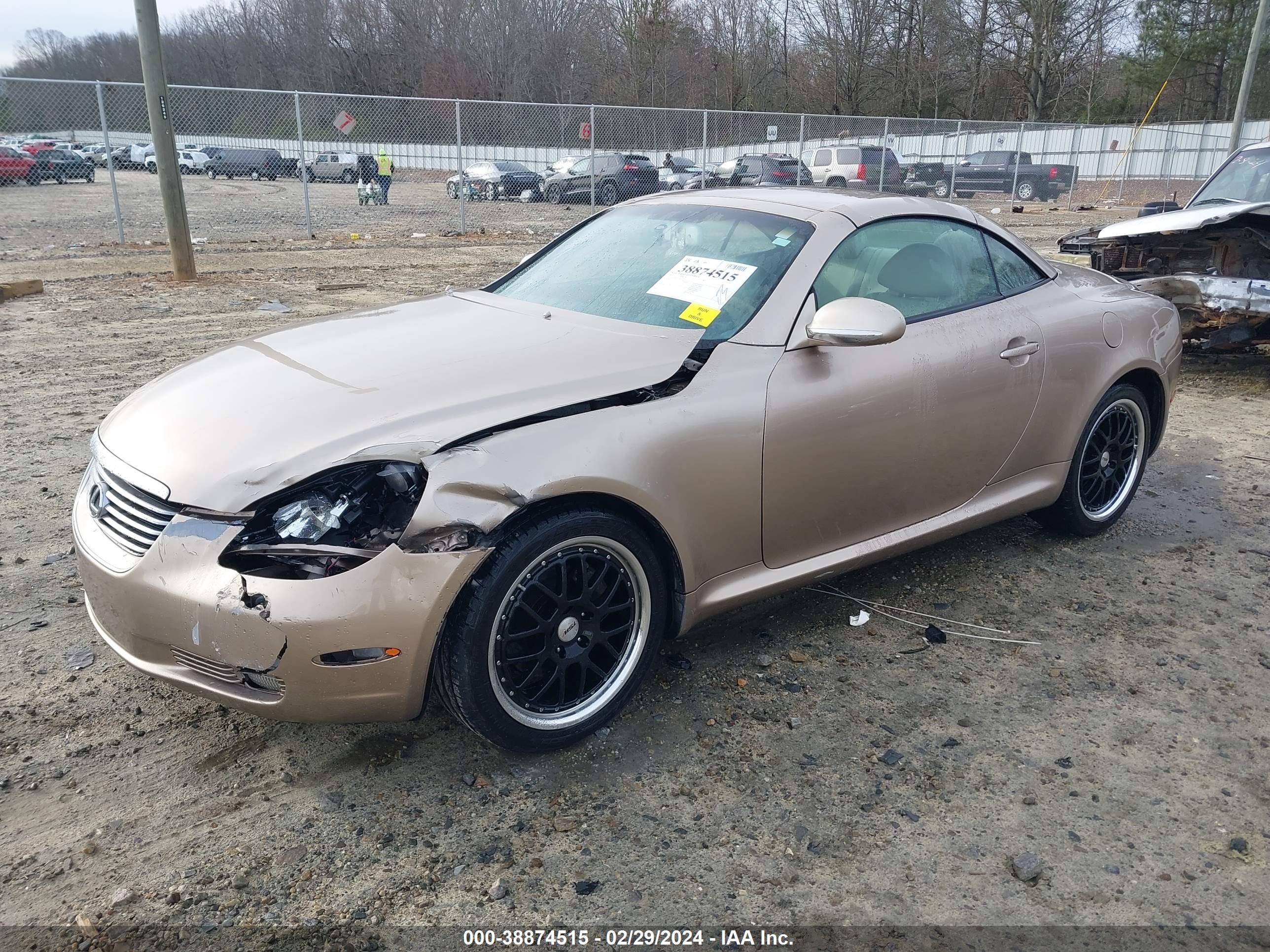 Photo 1 VIN: JTHFN48Y920034517 - LEXUS SC 