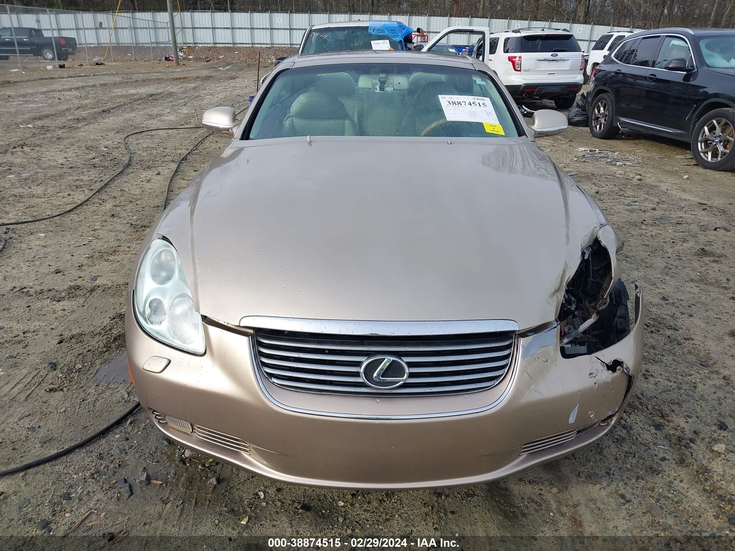 Photo 11 VIN: JTHFN48Y920034517 - LEXUS SC 