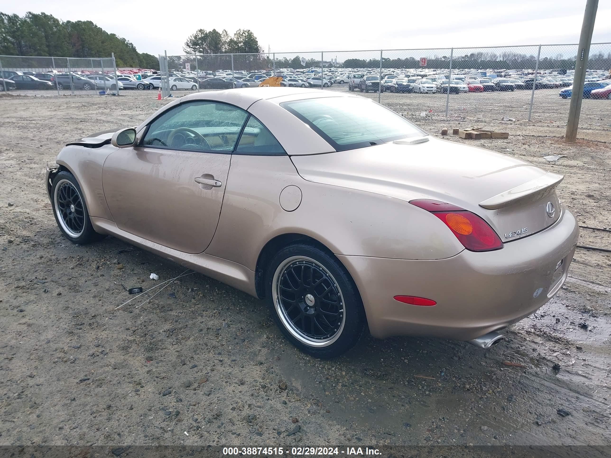 Photo 2 VIN: JTHFN48Y920034517 - LEXUS SC 